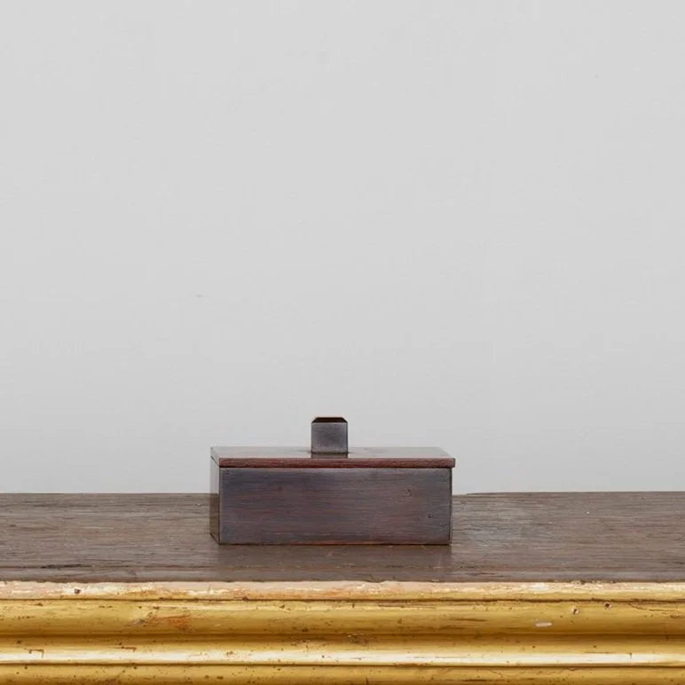 ART DECO MAHOGANY BOX