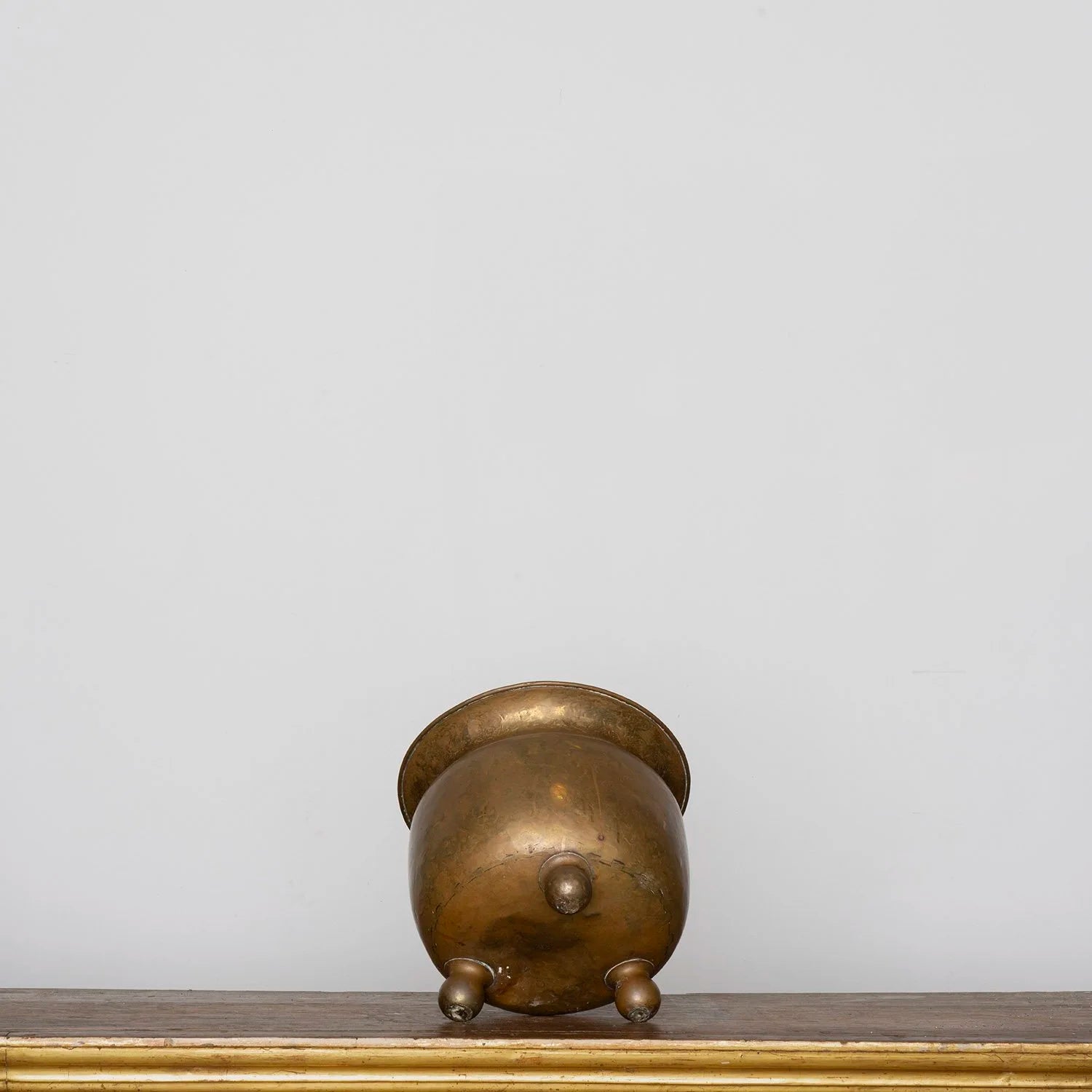 LARGE CZARIST RUSSIAN BRASS JARDINIERE
