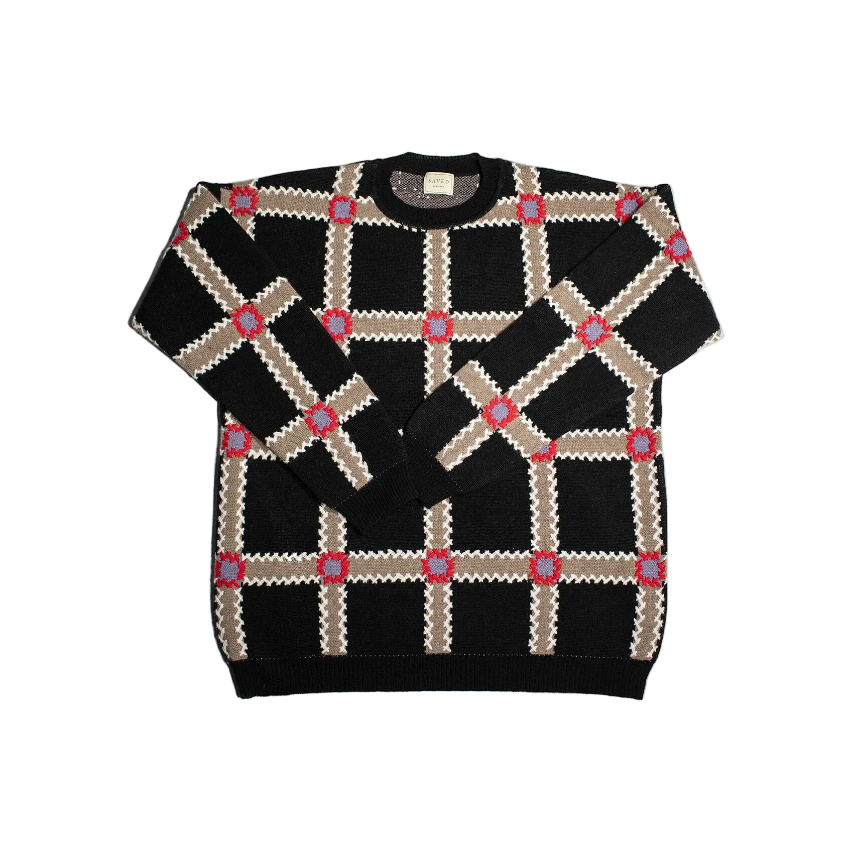 PATCHWORK QUILT SWEATER