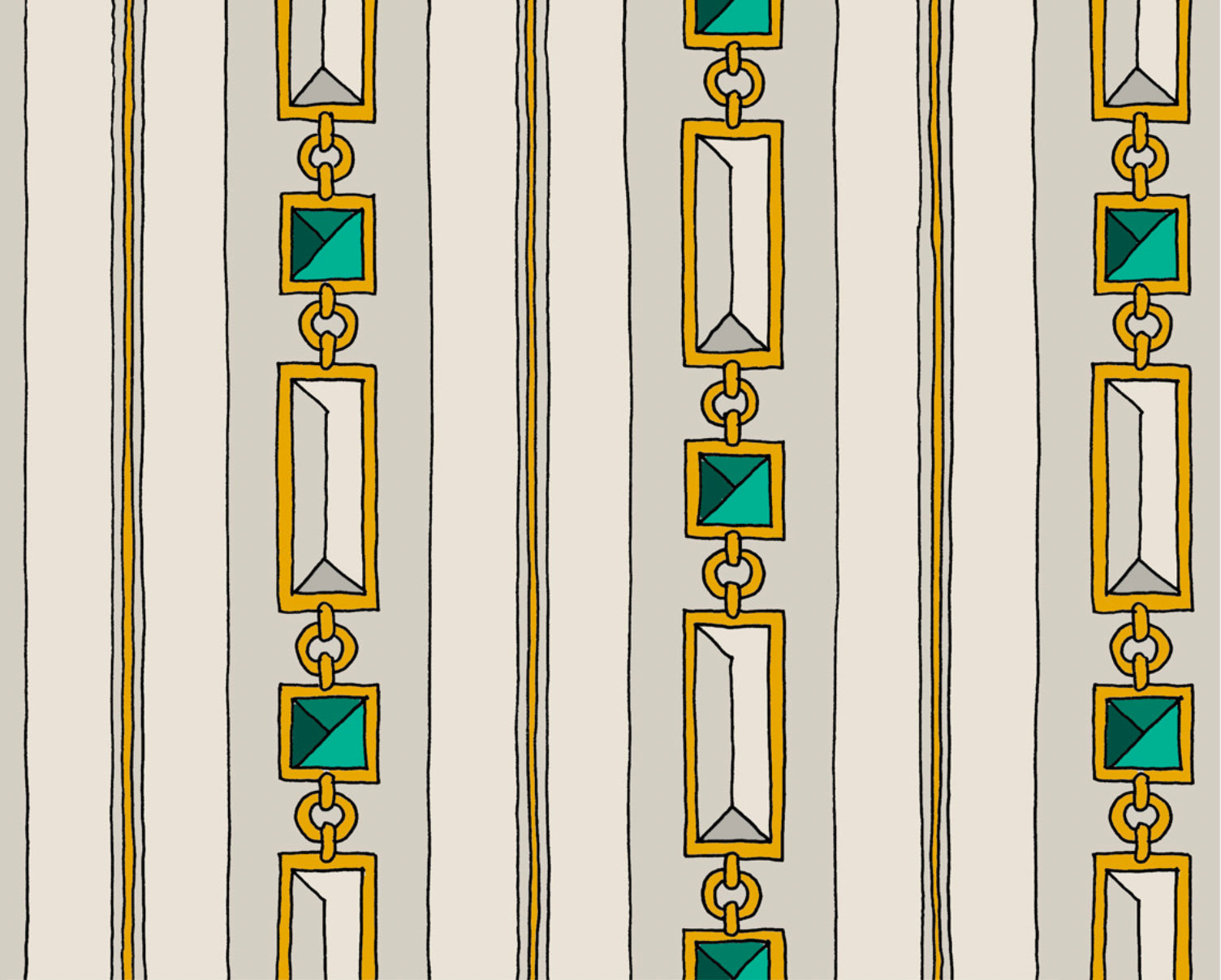 SAVED x Damien Nicolas Roux "Stones & Chains" Wallpapers