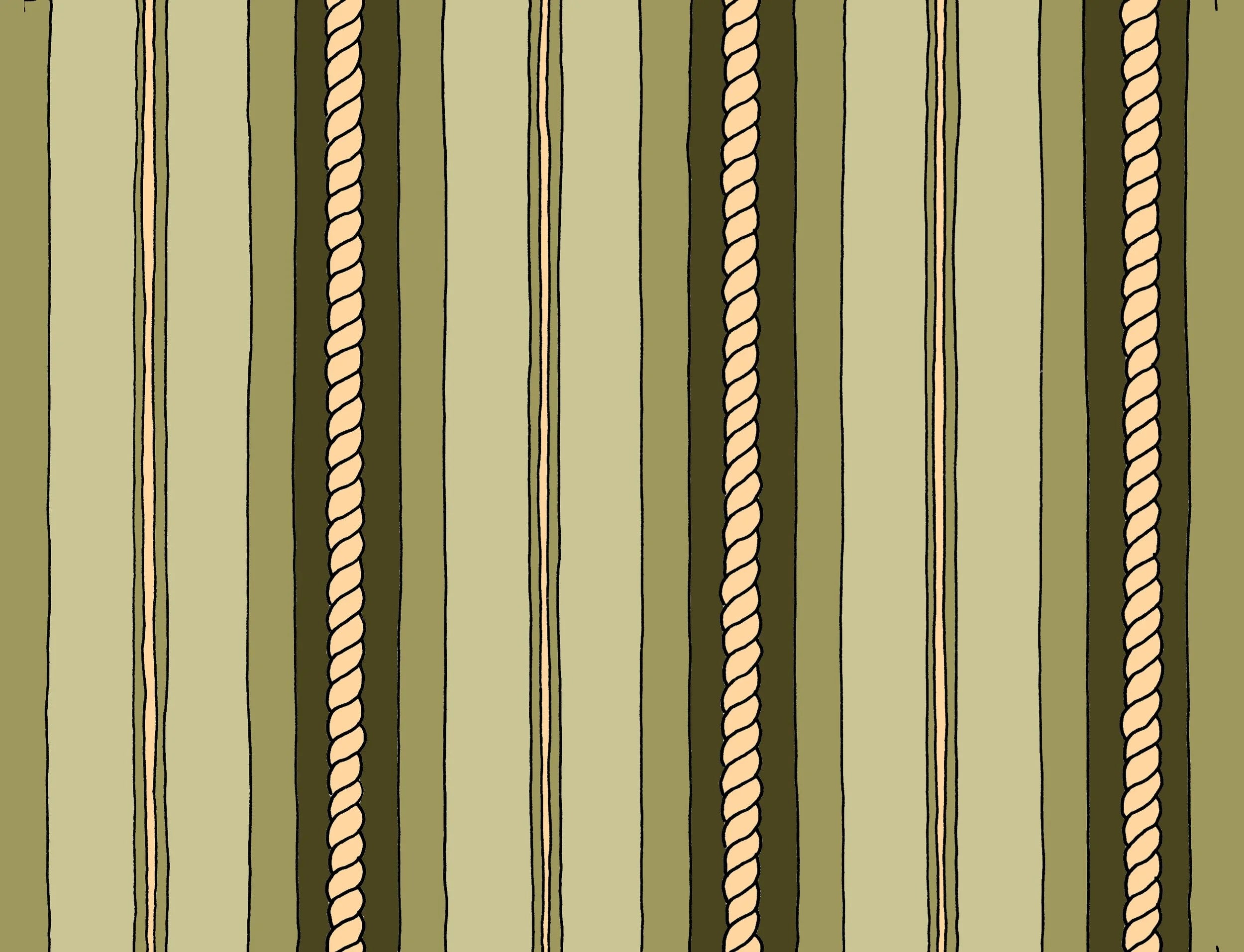 SAVED x Damien Nicolas Roux "Stripes & Ropes" Wallpapers