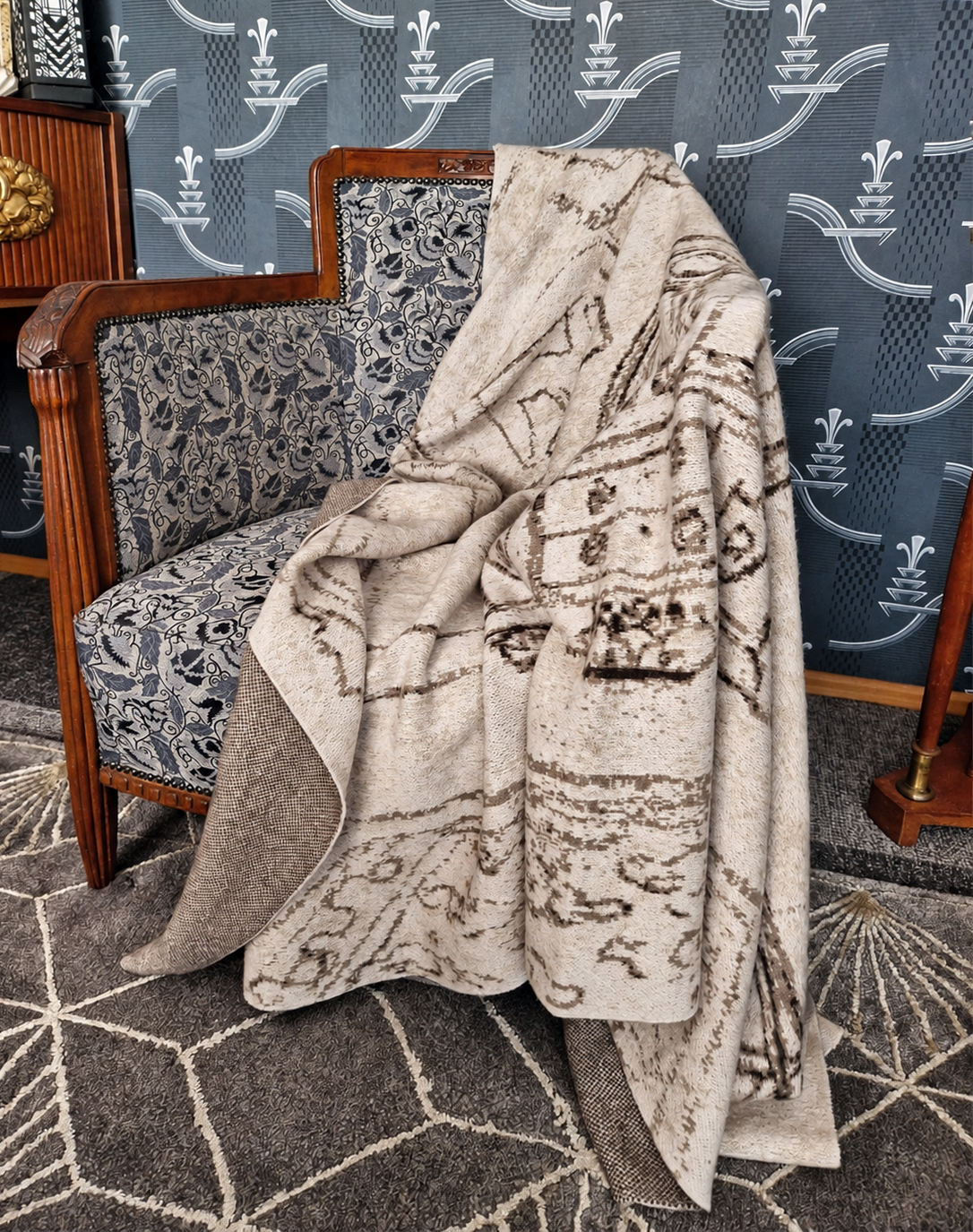 SAVED New York x MARKUS WINTER "BERLIN DEKO" BLANKET
