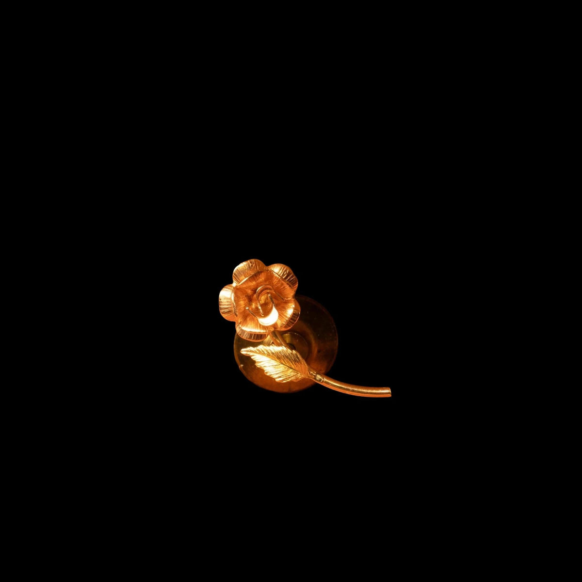 BLACK HILLS GOLD ROSE PIN, catalog view