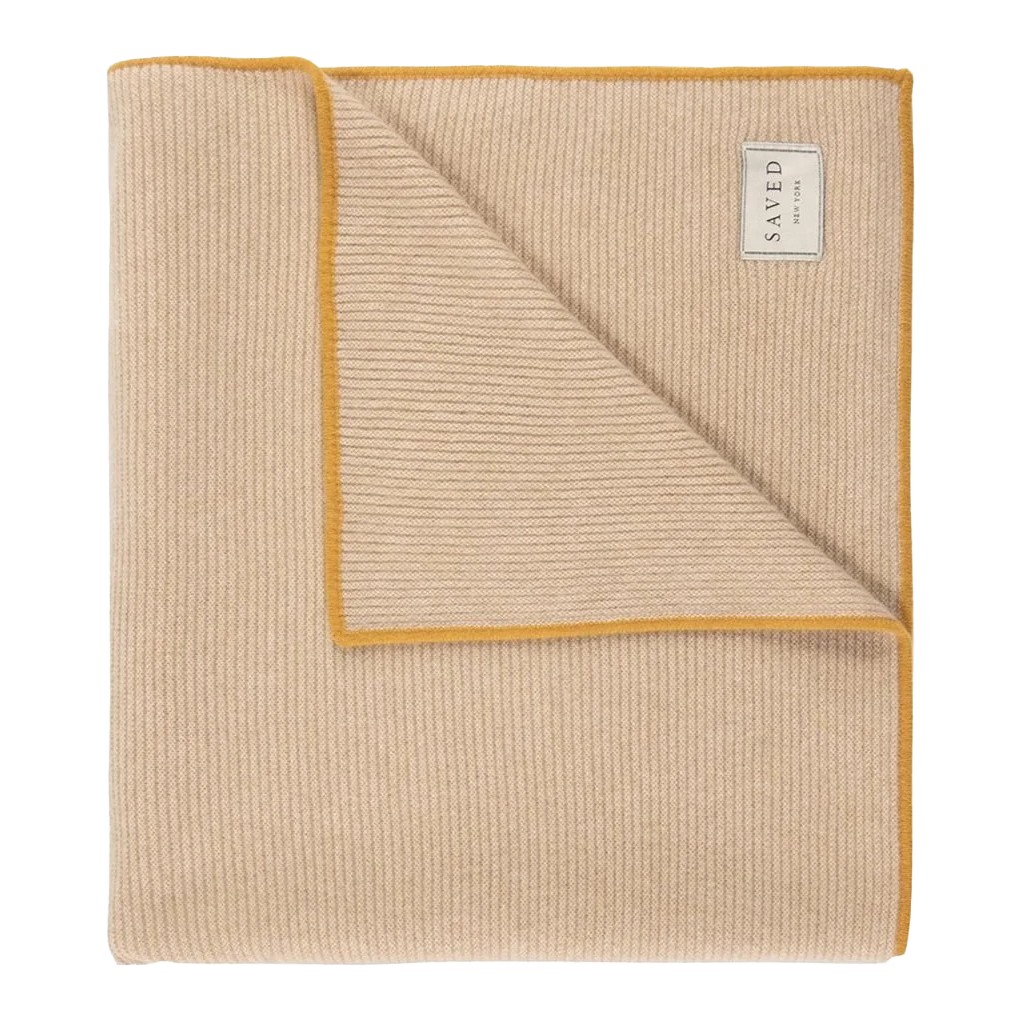 Edge Cashmere Throw