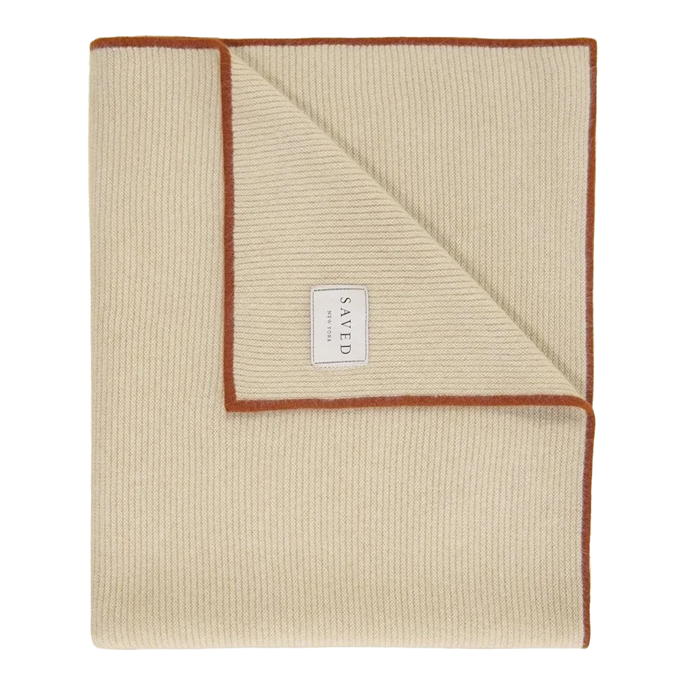 Edge Cashmere Throw