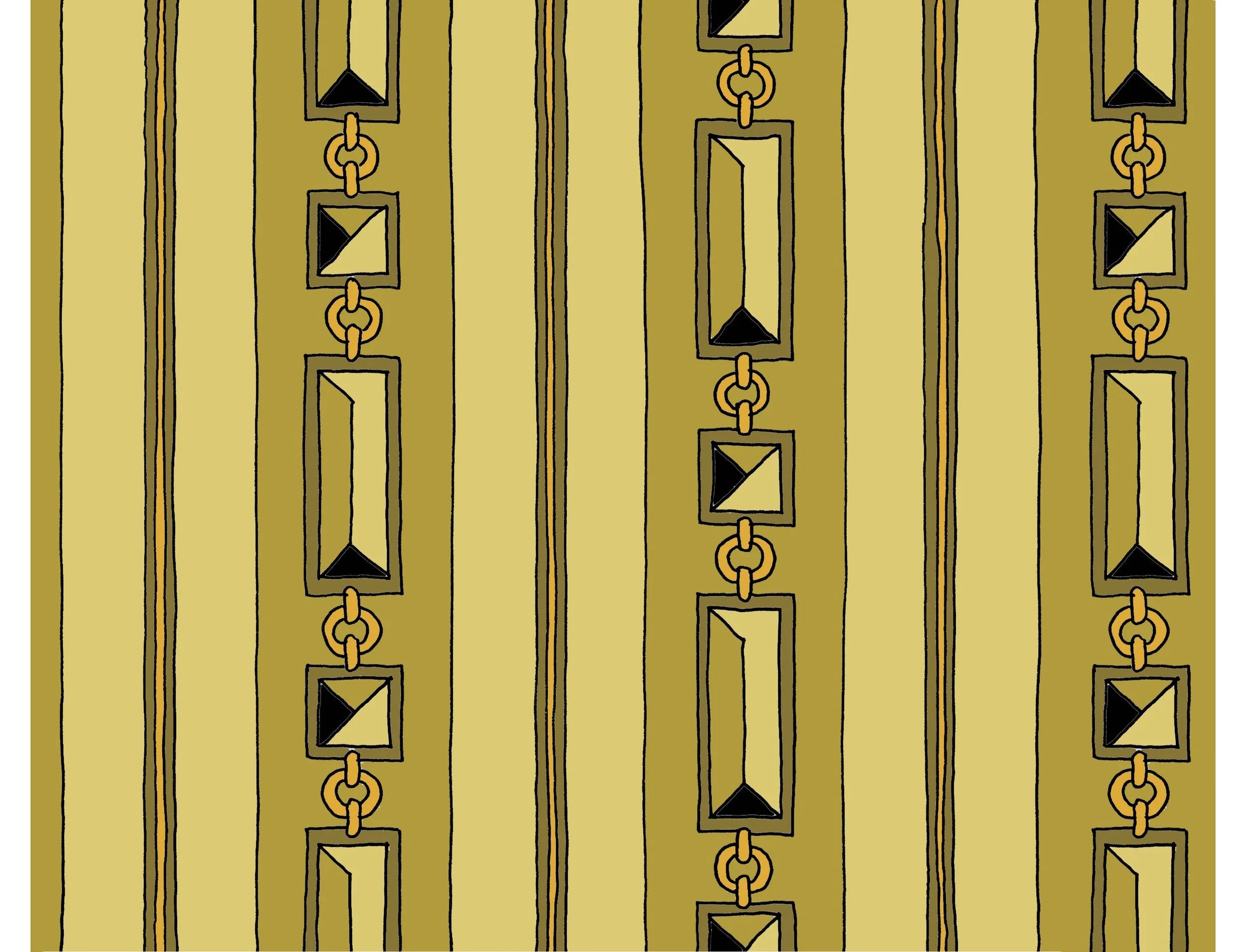SAVED x Damien Nicolas Roux "Bricks & Chains" Wallpapers