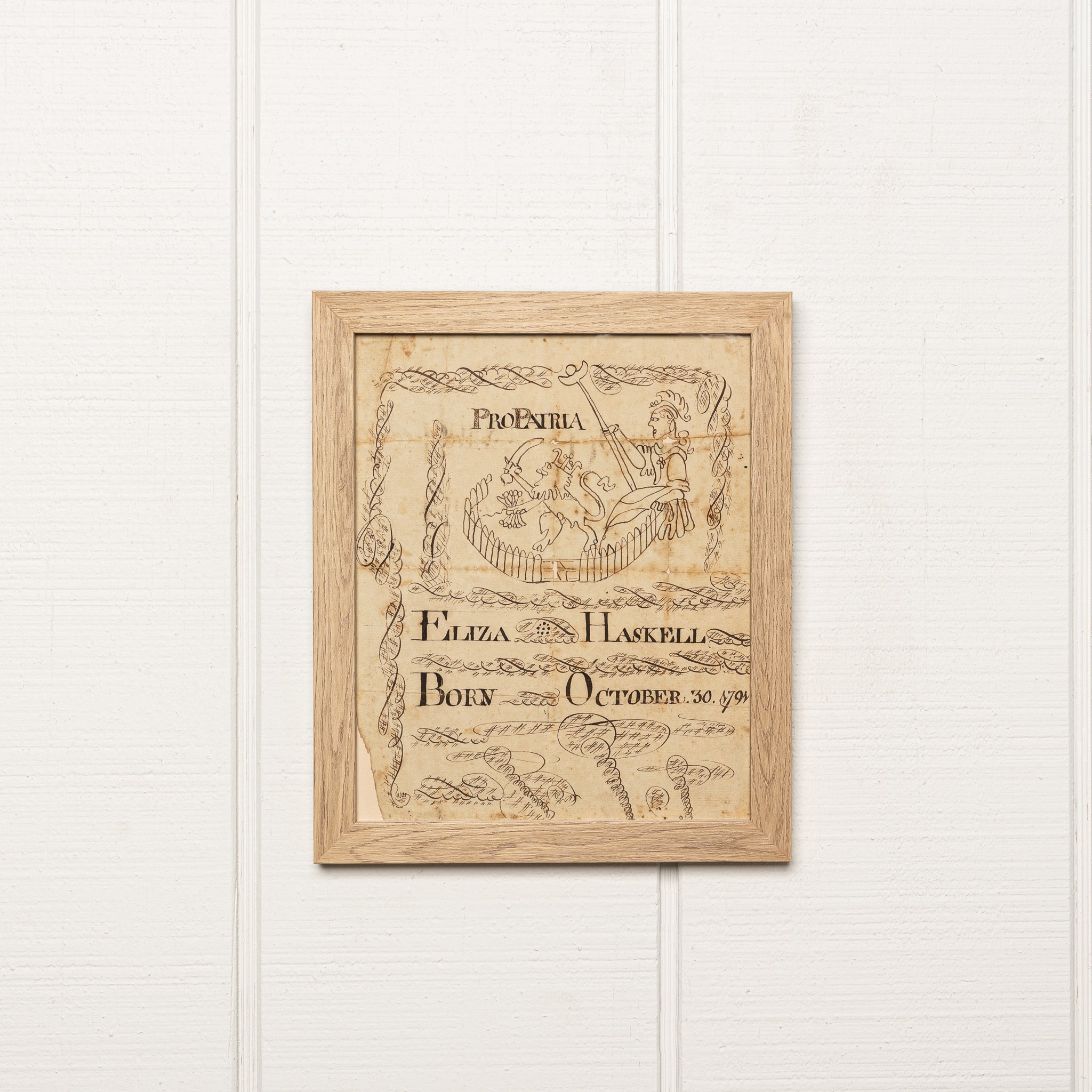 18TH-CENTURY AMERICAN MANUSCRIPT