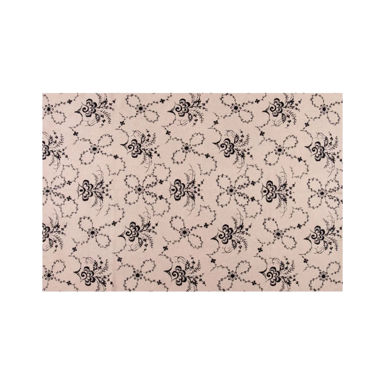 "ELLEN PALE PINK" CASHMERE BLANKET