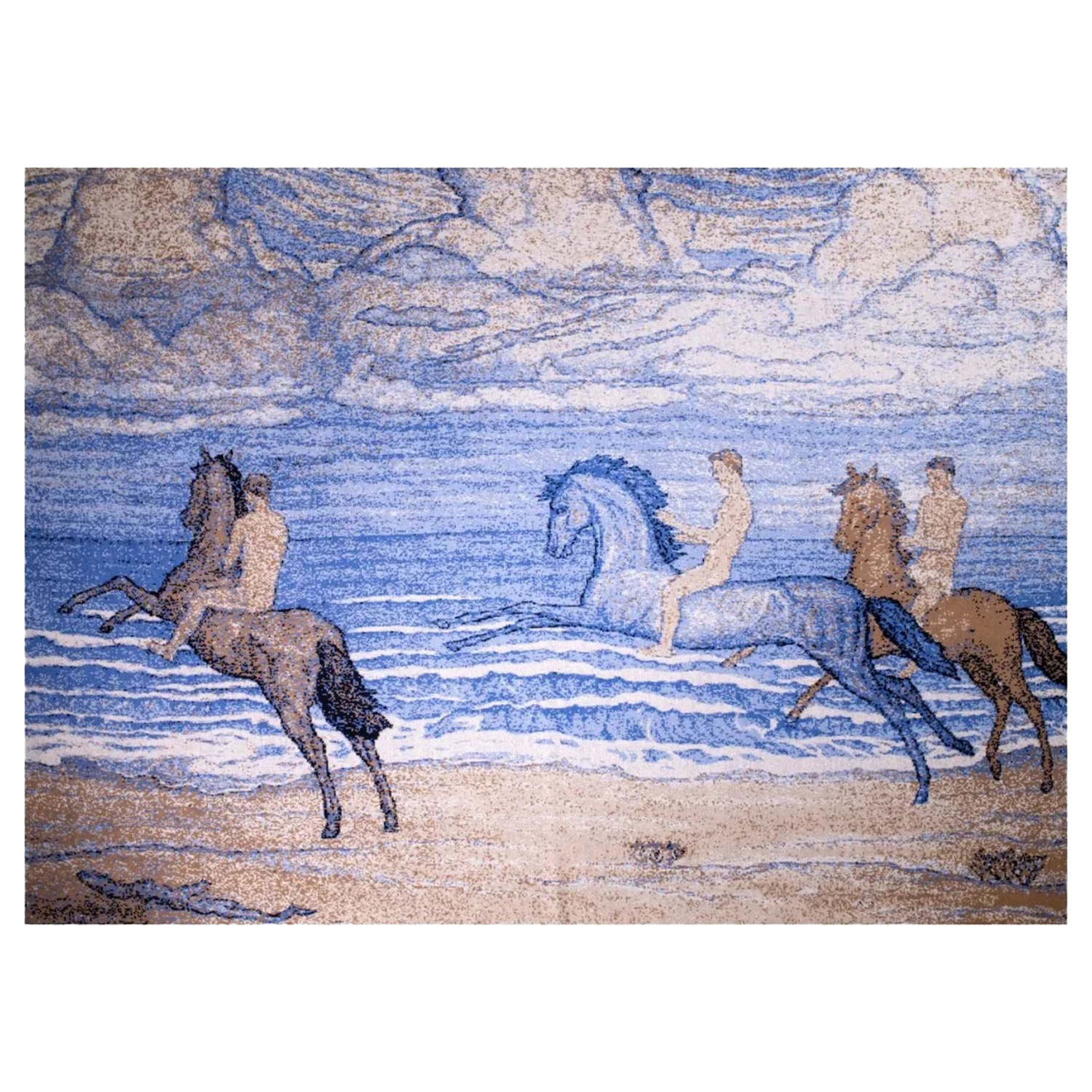 "FIRE ISLAND" CASHMERE BLANKET