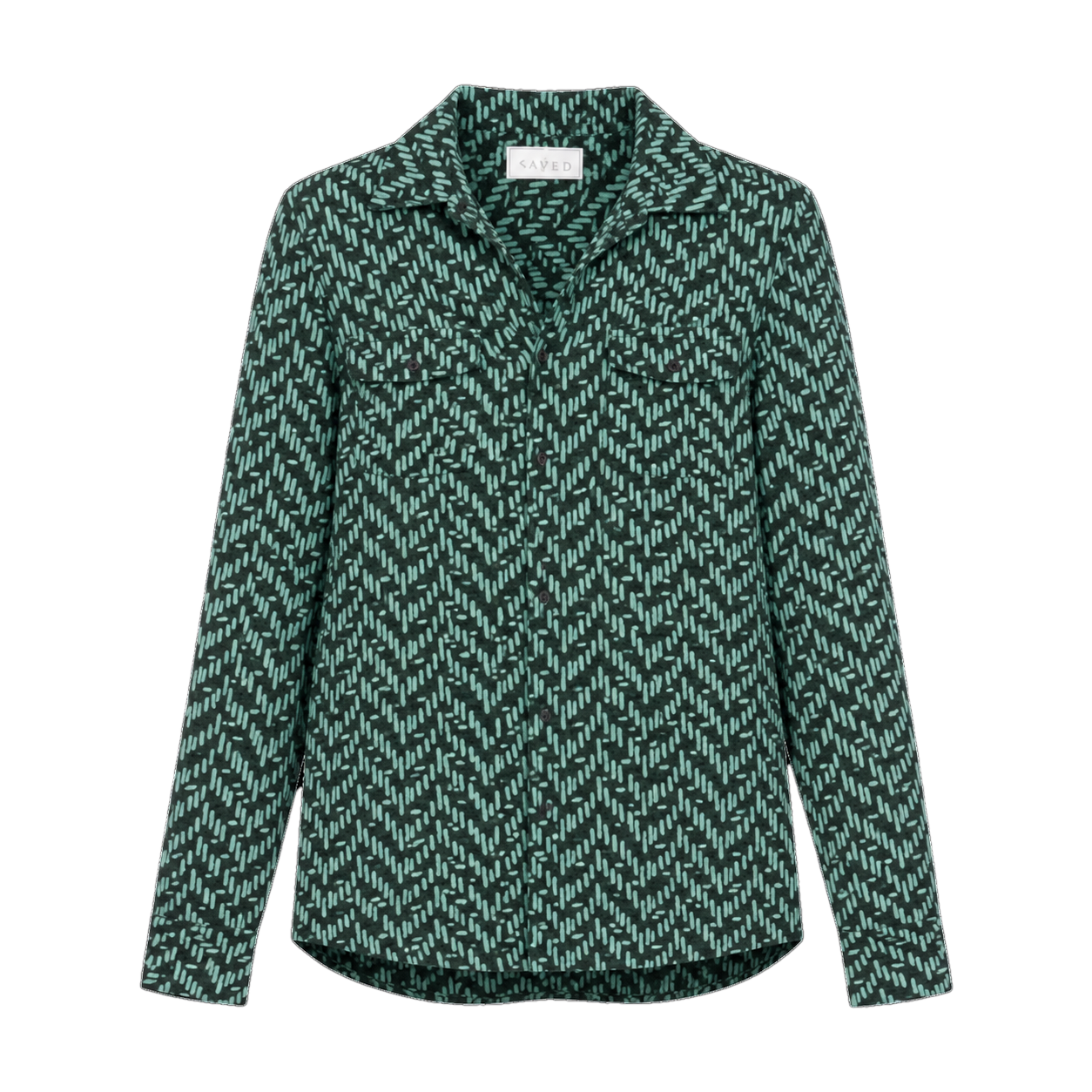 "IRVING"MILITARY STYLE" BUTTON FRONT SHIRT