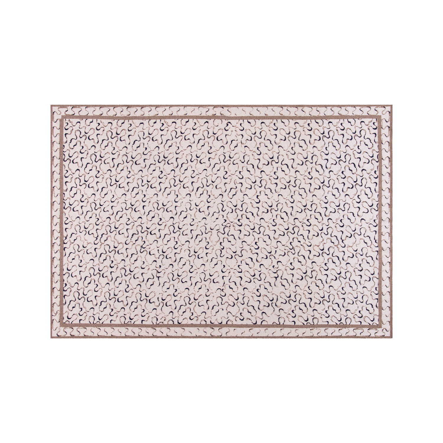 "RIBBONS" CASHMERE BLANKET