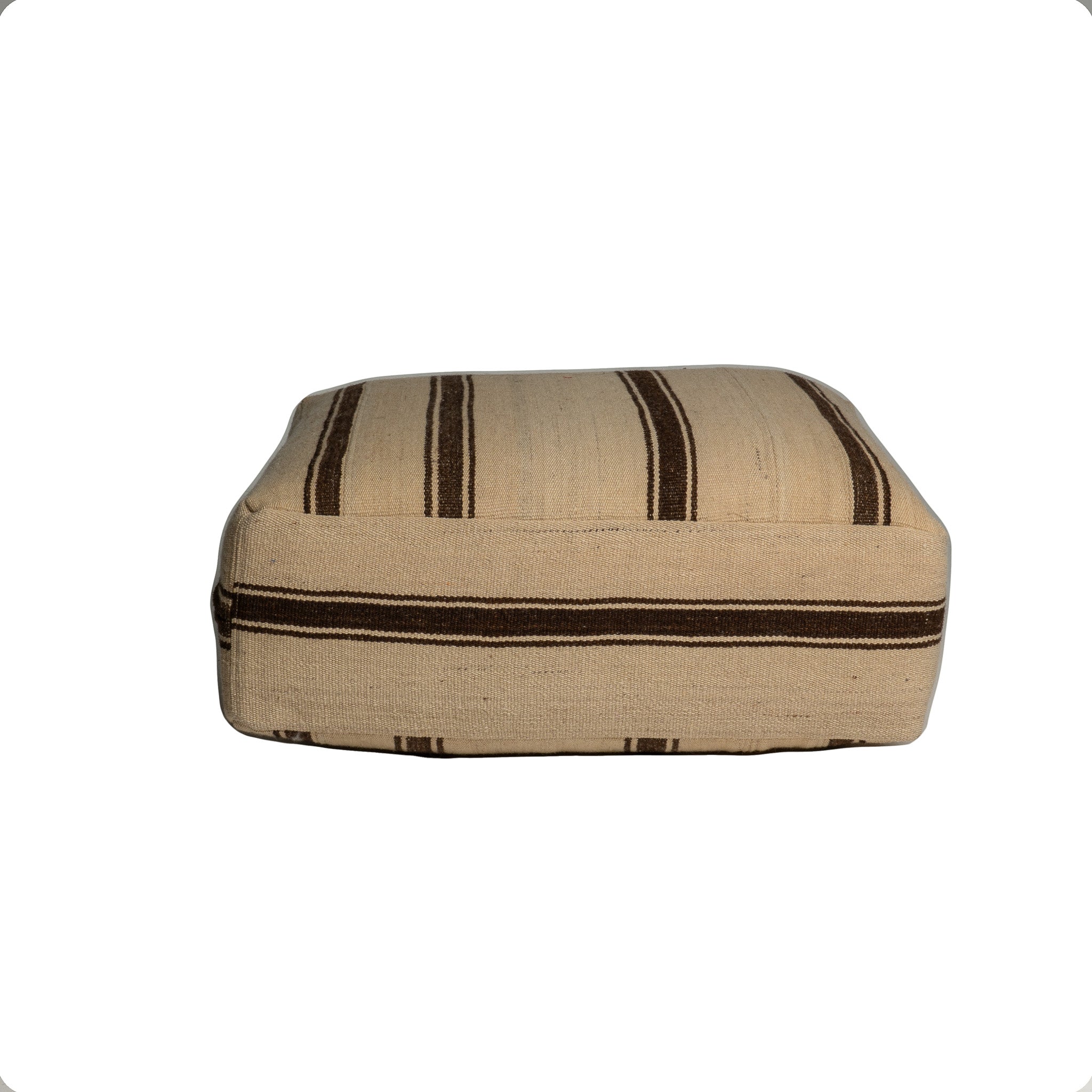 "POUF" FLOOR CUSHION IN VINTAGE ANATOLIAN FABRIC (I)