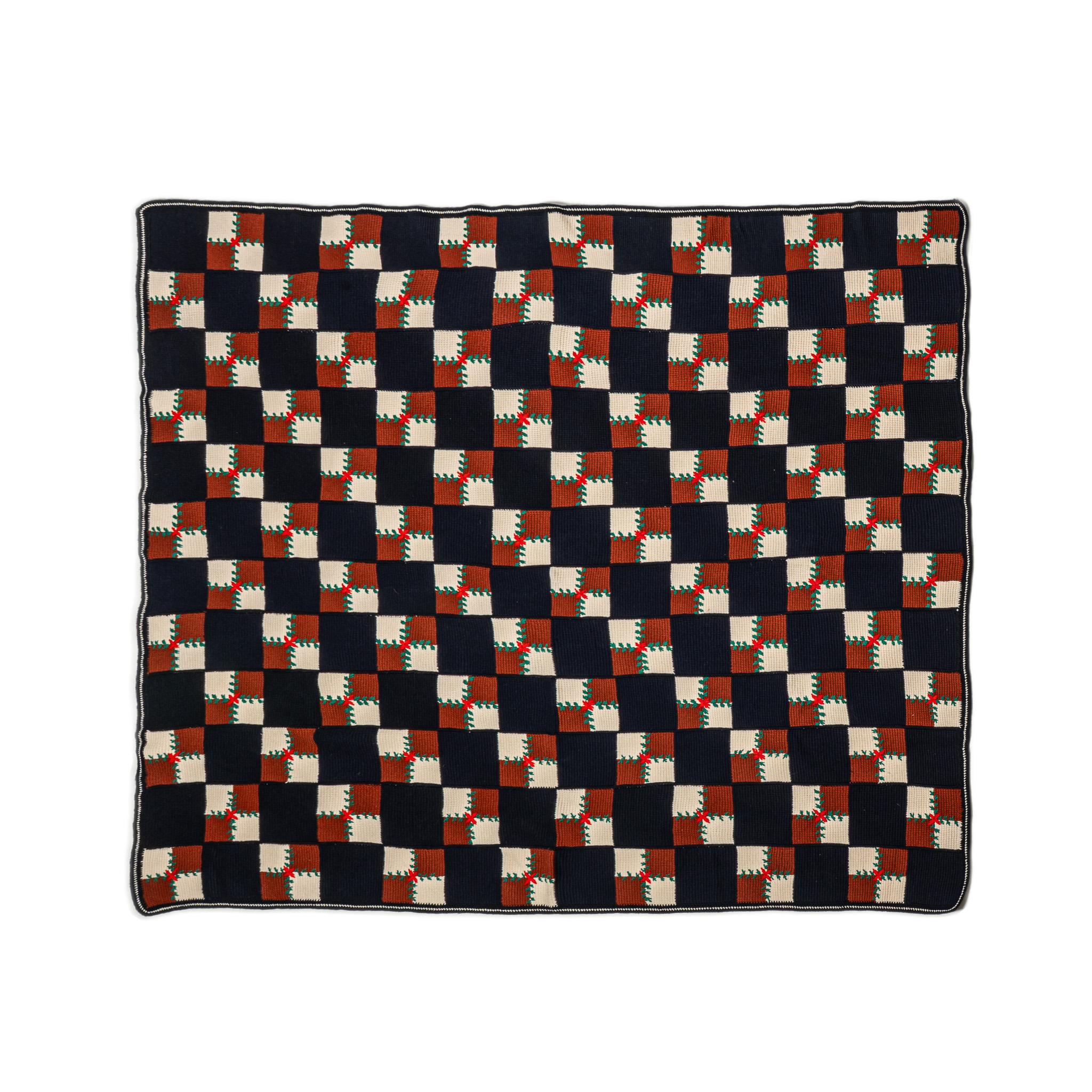 Basket Knit Cashmere Throw