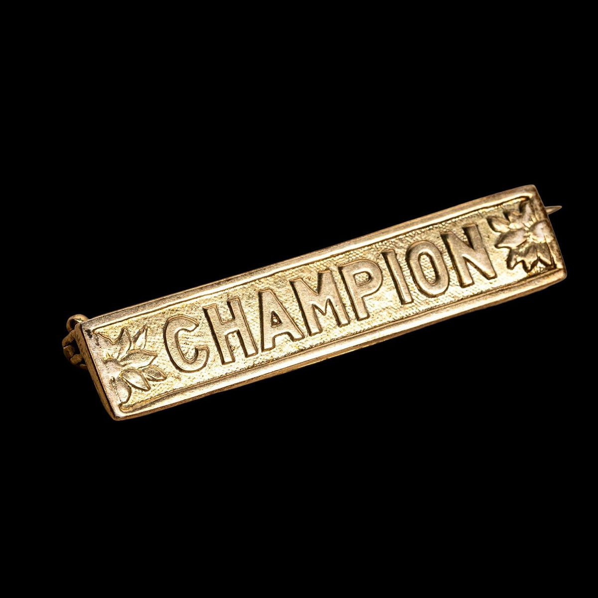“CHAMPION” STERLING SILVER PIN FROM THE ORIGINAL SAVED COLLECTION, catalog view