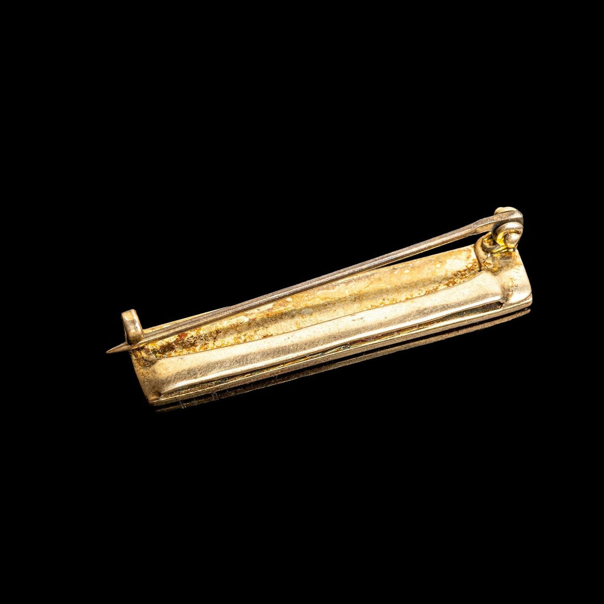 “CHAMPION” STERLING SILVER PIN FROM THE ORIGINAL SAVED COLLECTION, detail view