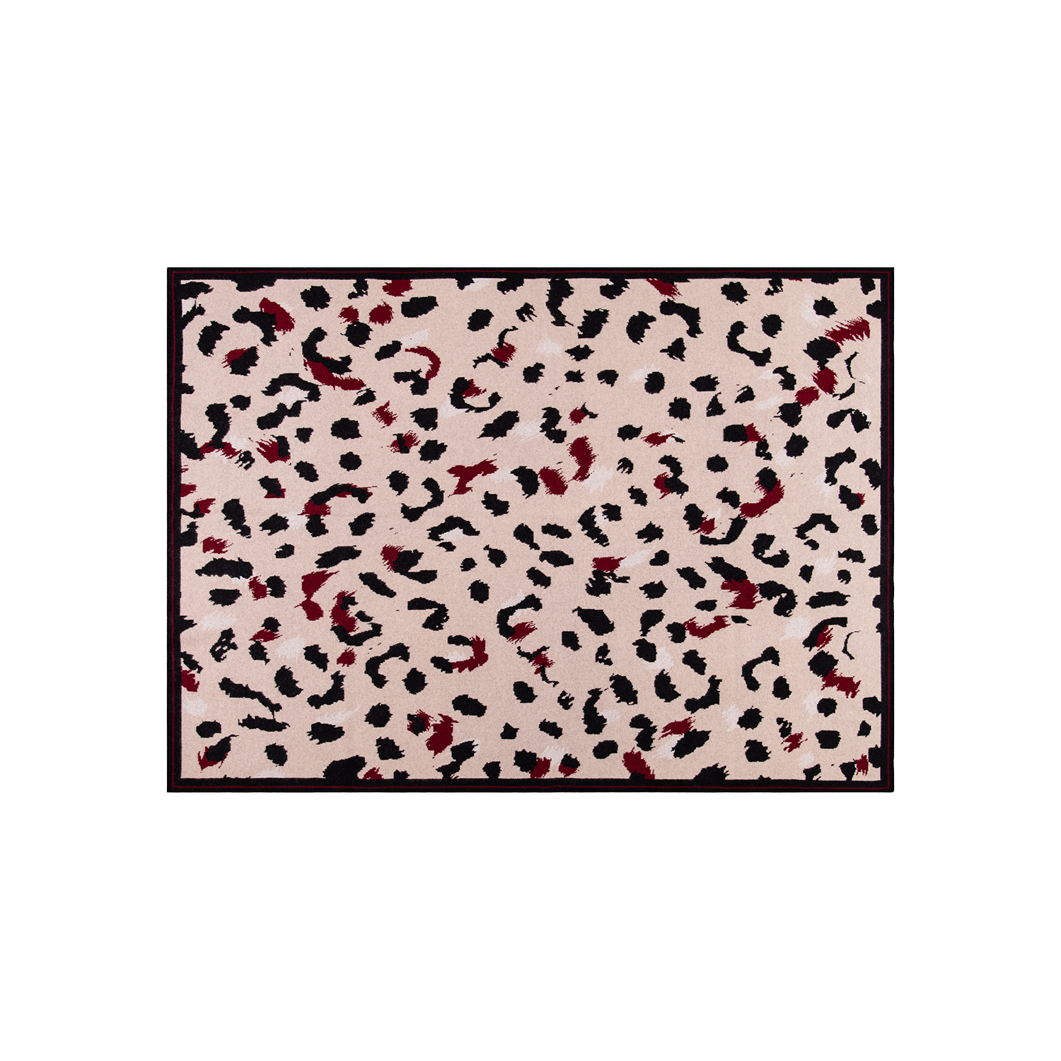 "GOMEZ LEOPARD" CASHMERE BLANKET