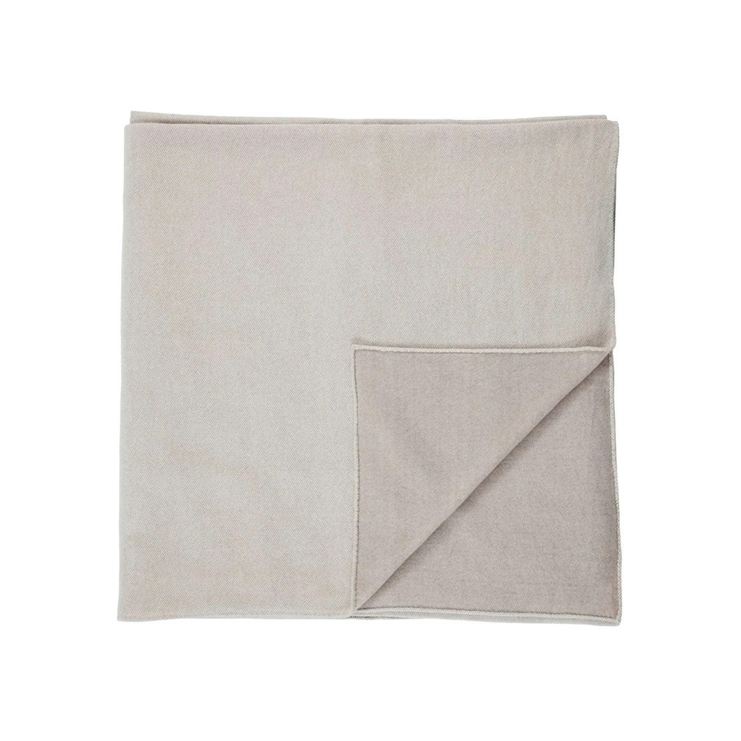Handkerchief Hem Cashmere Blanket