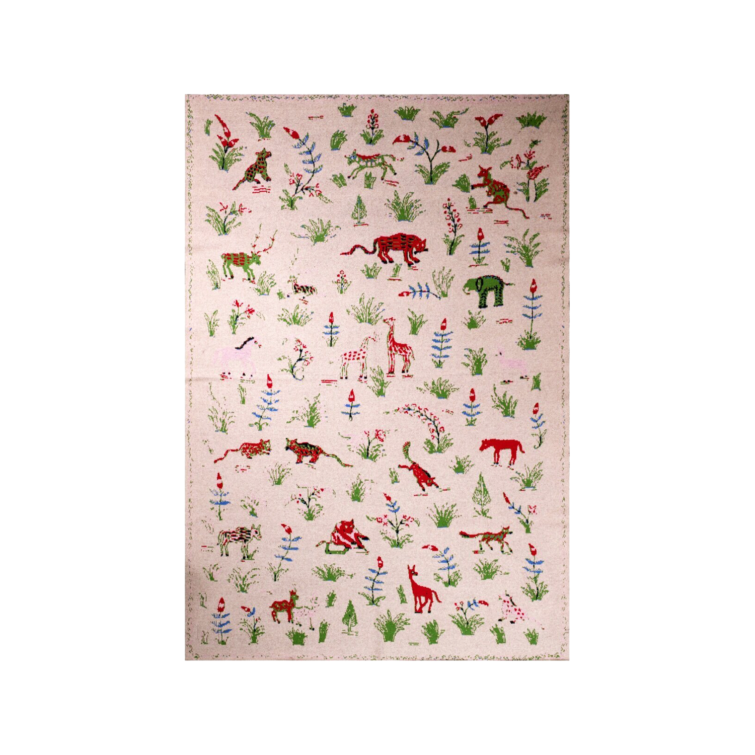 Noah's Ark Cashmere Blanket