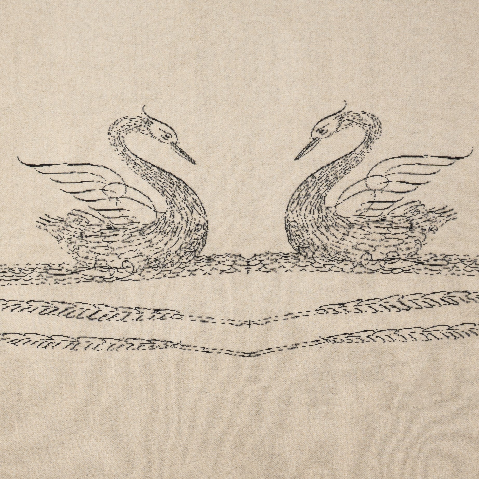 Calligram Odette & Odile Cashmere Blanket