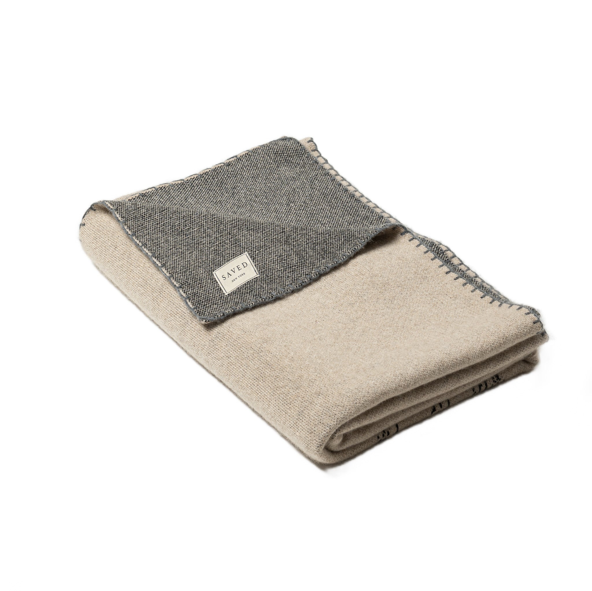Calligram Odette & Odile Cashmere Blanket