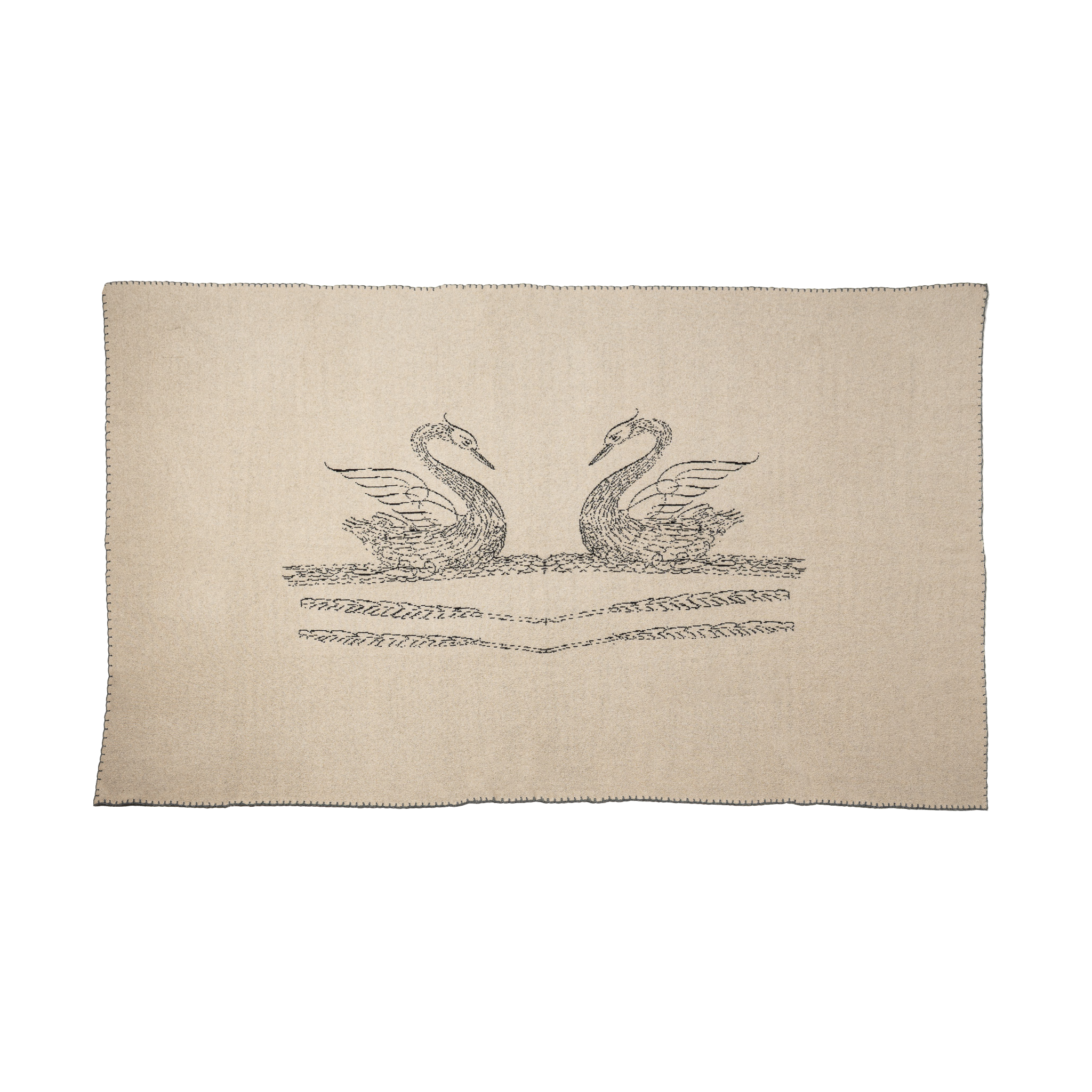 Calligram Odette & Odile Cashmere Blanket