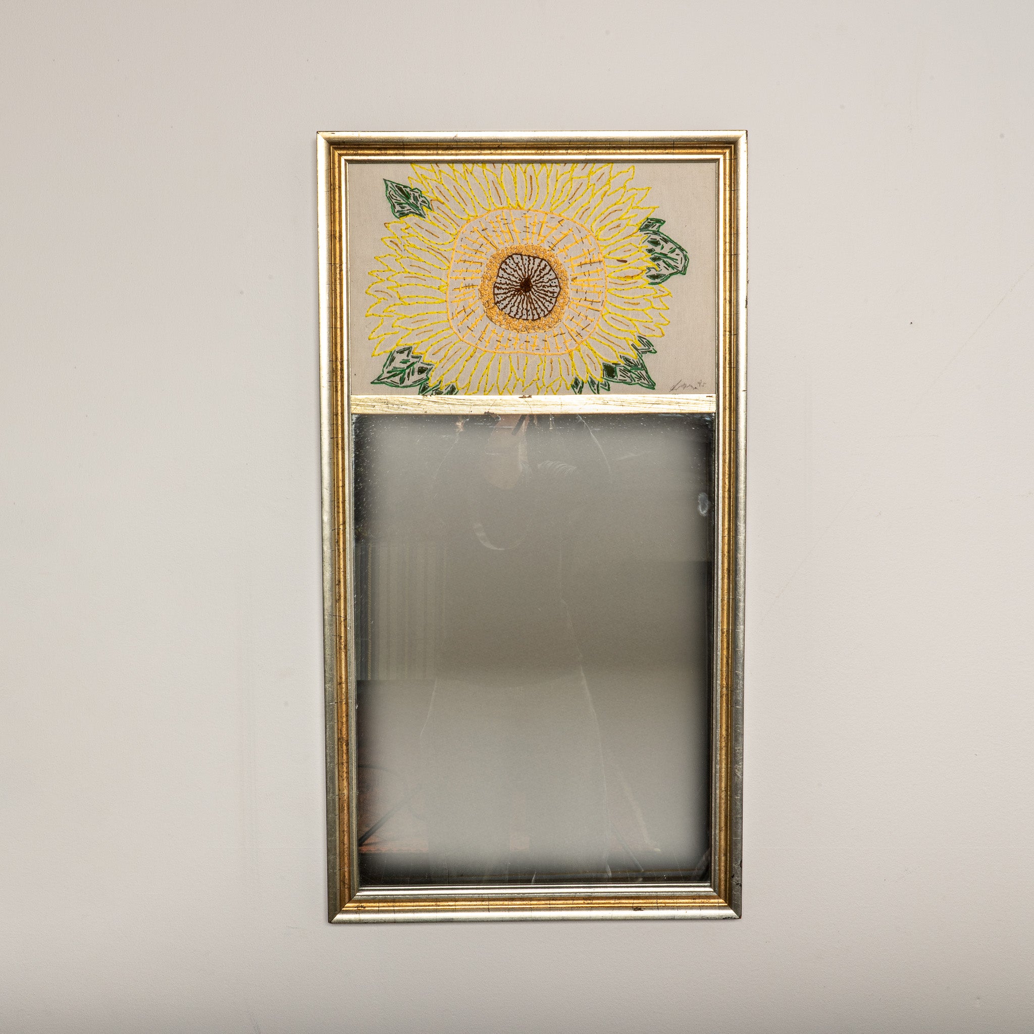 "SUNFLOWER" (2025) MIRROR BY SEAN McNANNEY