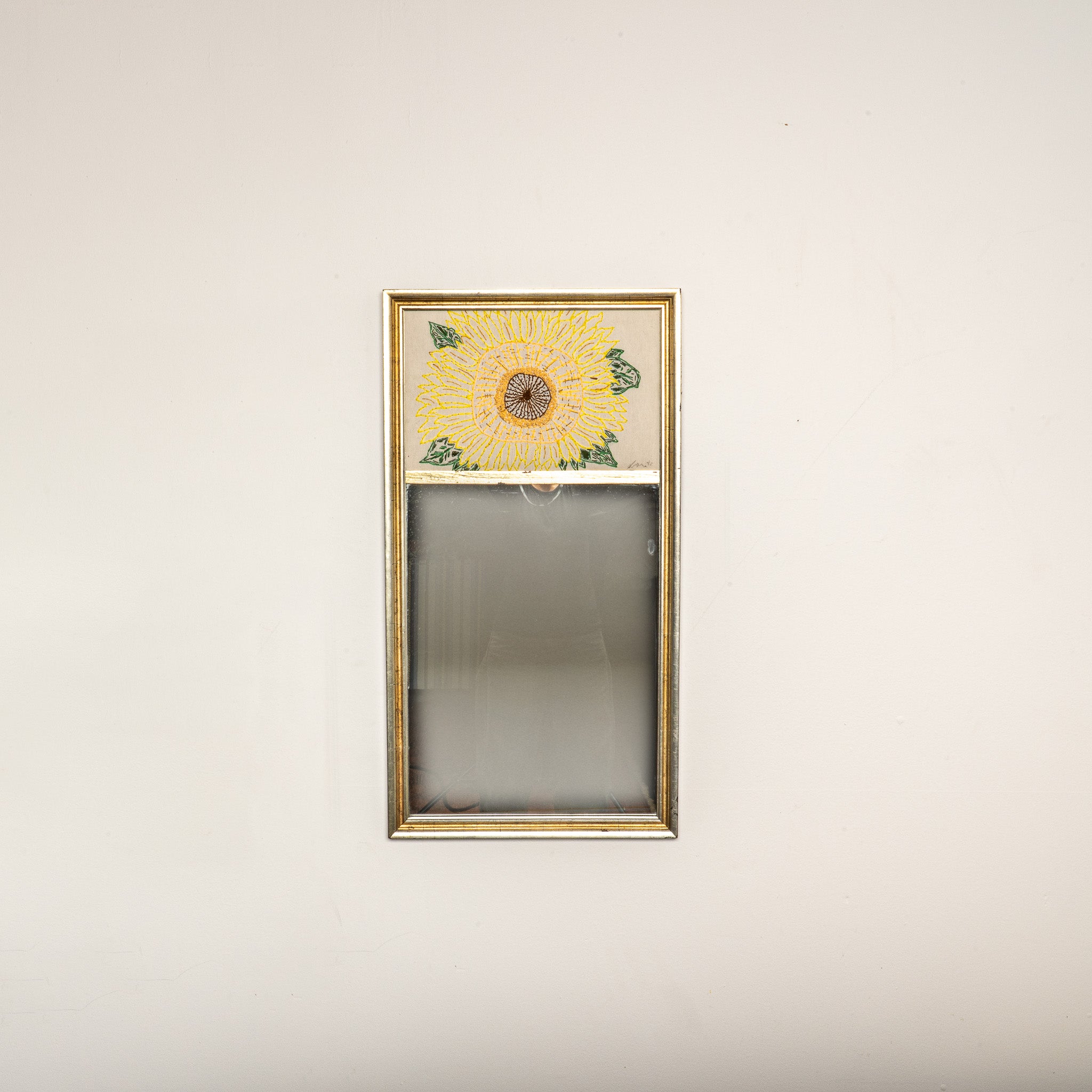 "SUNFLOWER" (2025) MIRROR BY SEAN McNANNEY