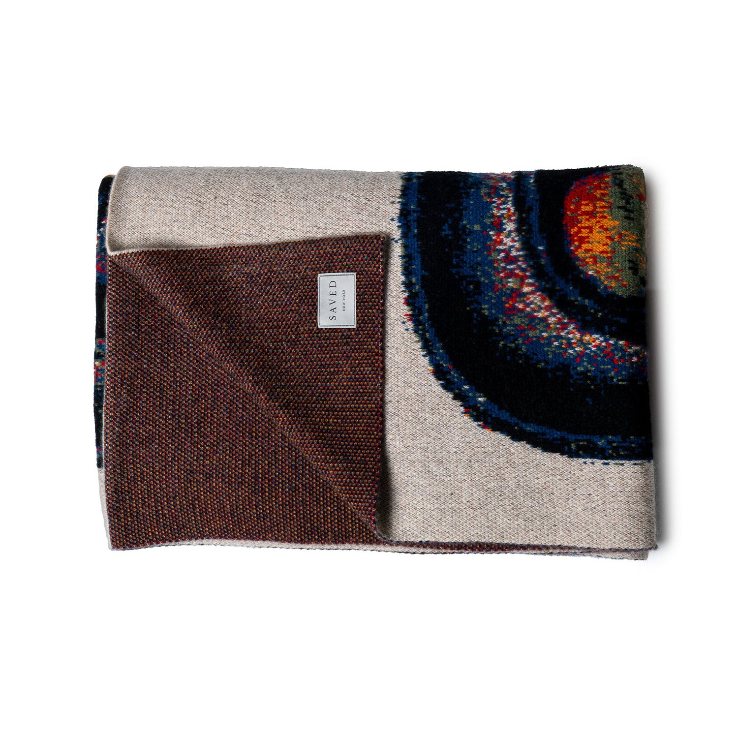 "SUMMER MELON" CASHMERE BLANKET