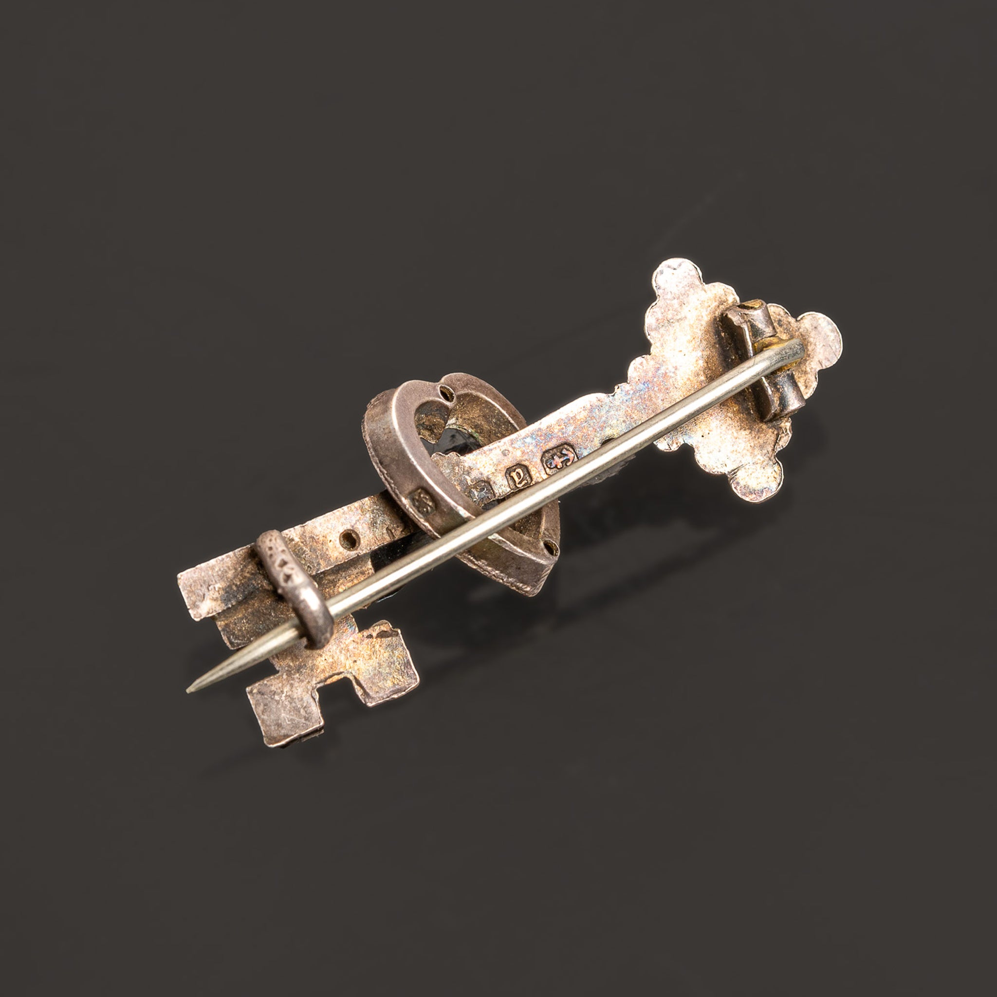 Victorian Sweetheart Silver Pin