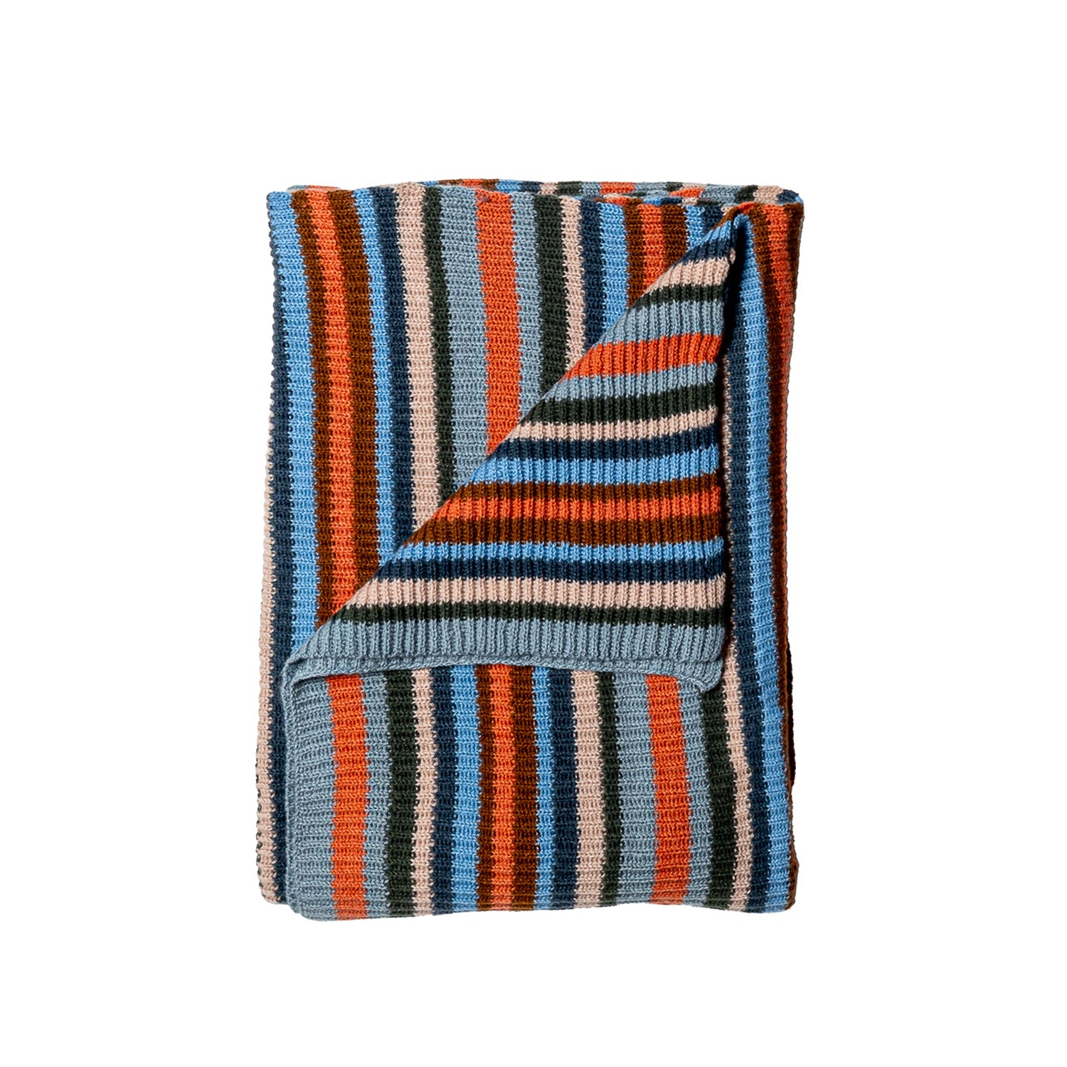 Stripes! Cashmere Knit Throws