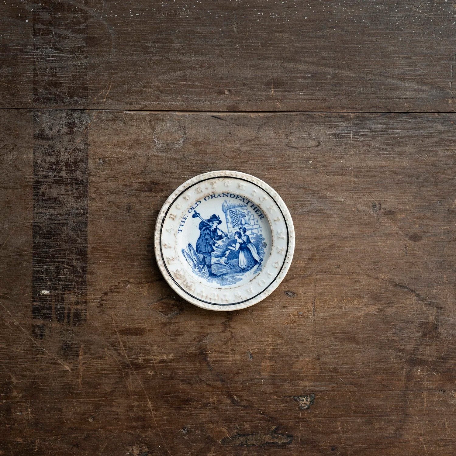 THE OLD GRANDFATHER'S, CHILDREN'S PLATE