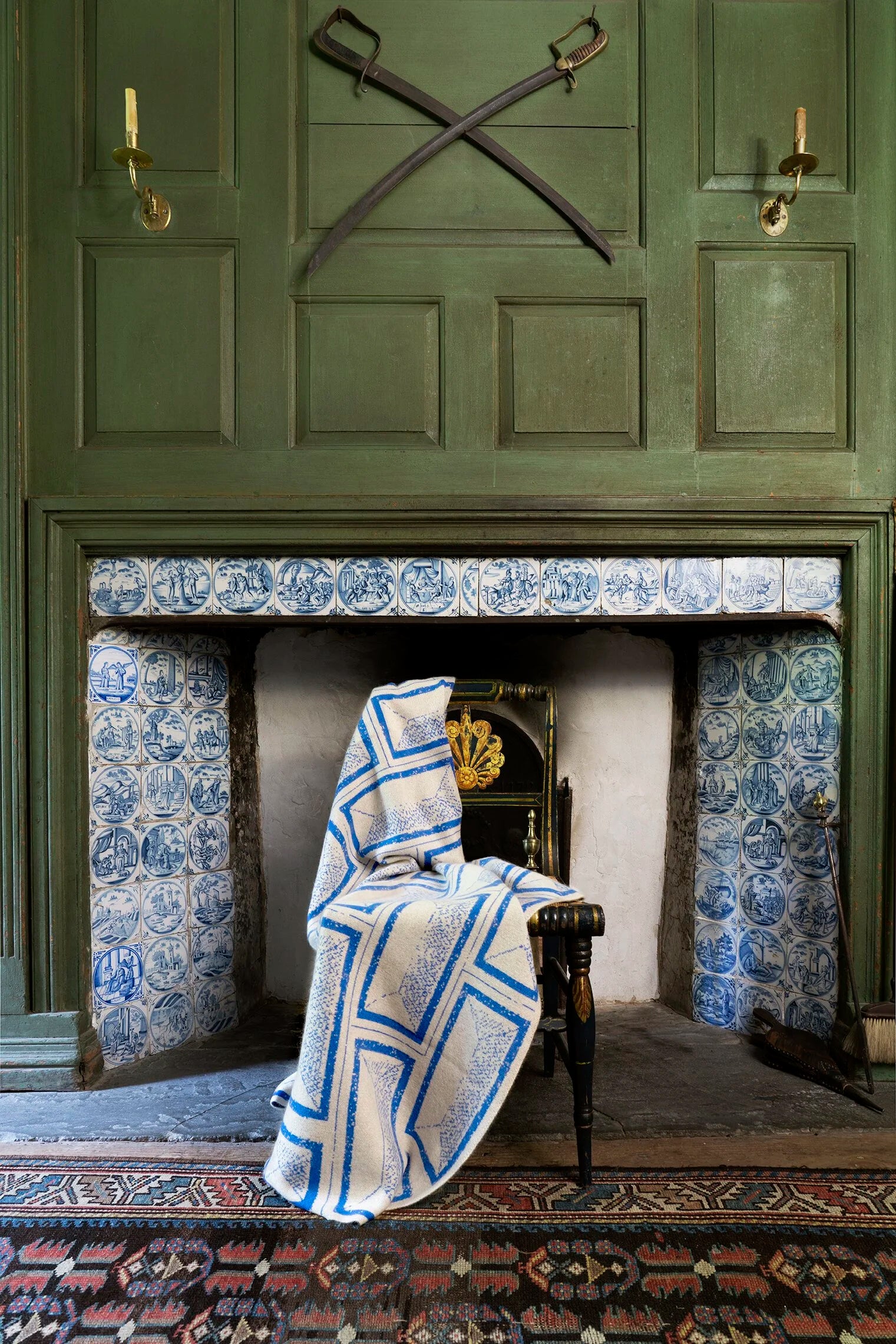 TROMPE L'OEIL Cashmere Blankets