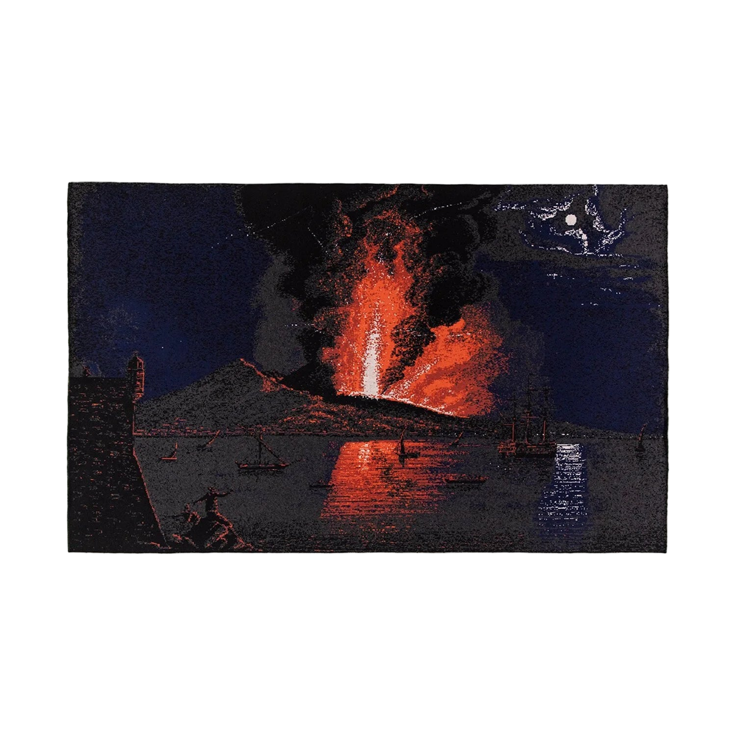 VESUVIUS Cashmere Blanket