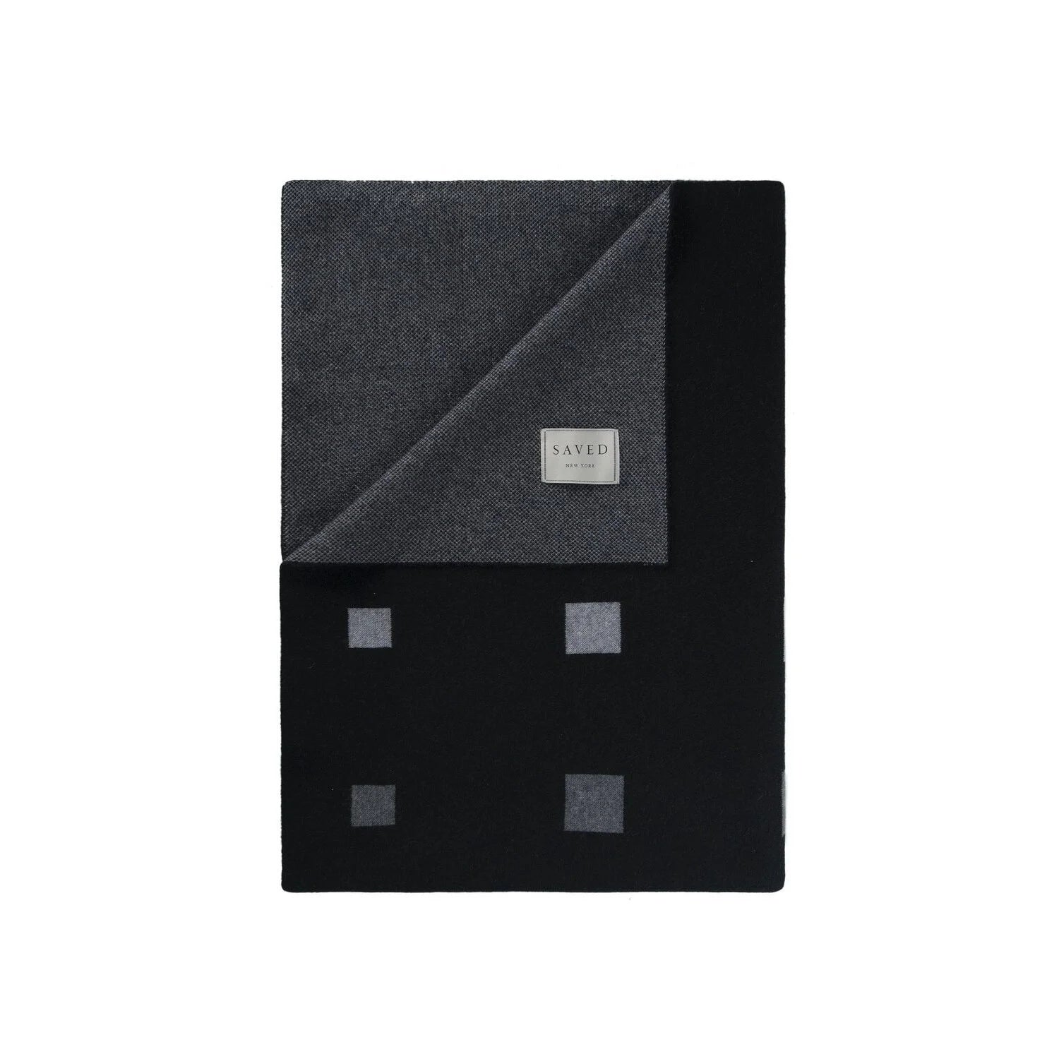VIENNA SQUARES Cashmere Blanket