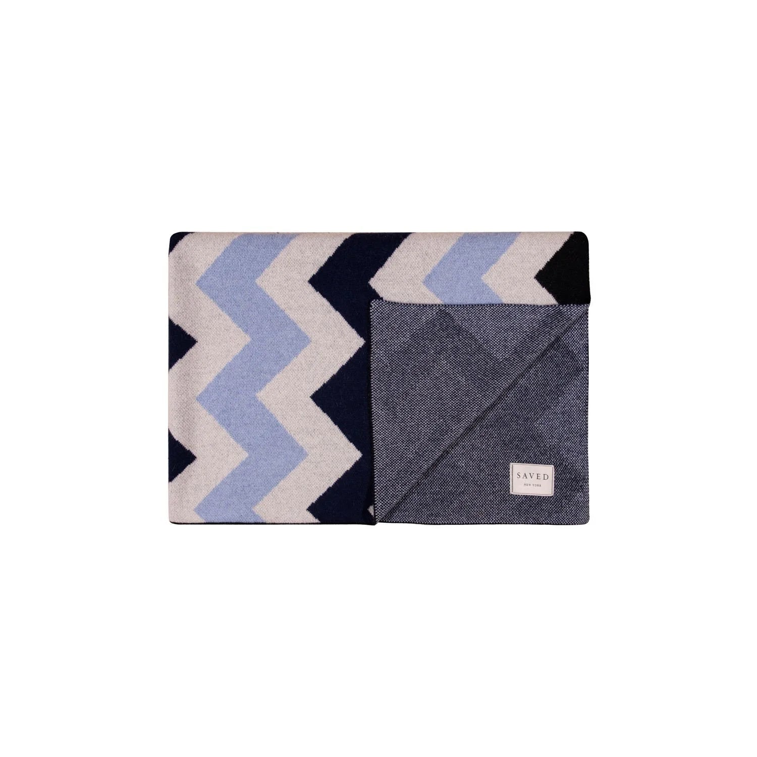 "Wavy" Cashmere Blankets