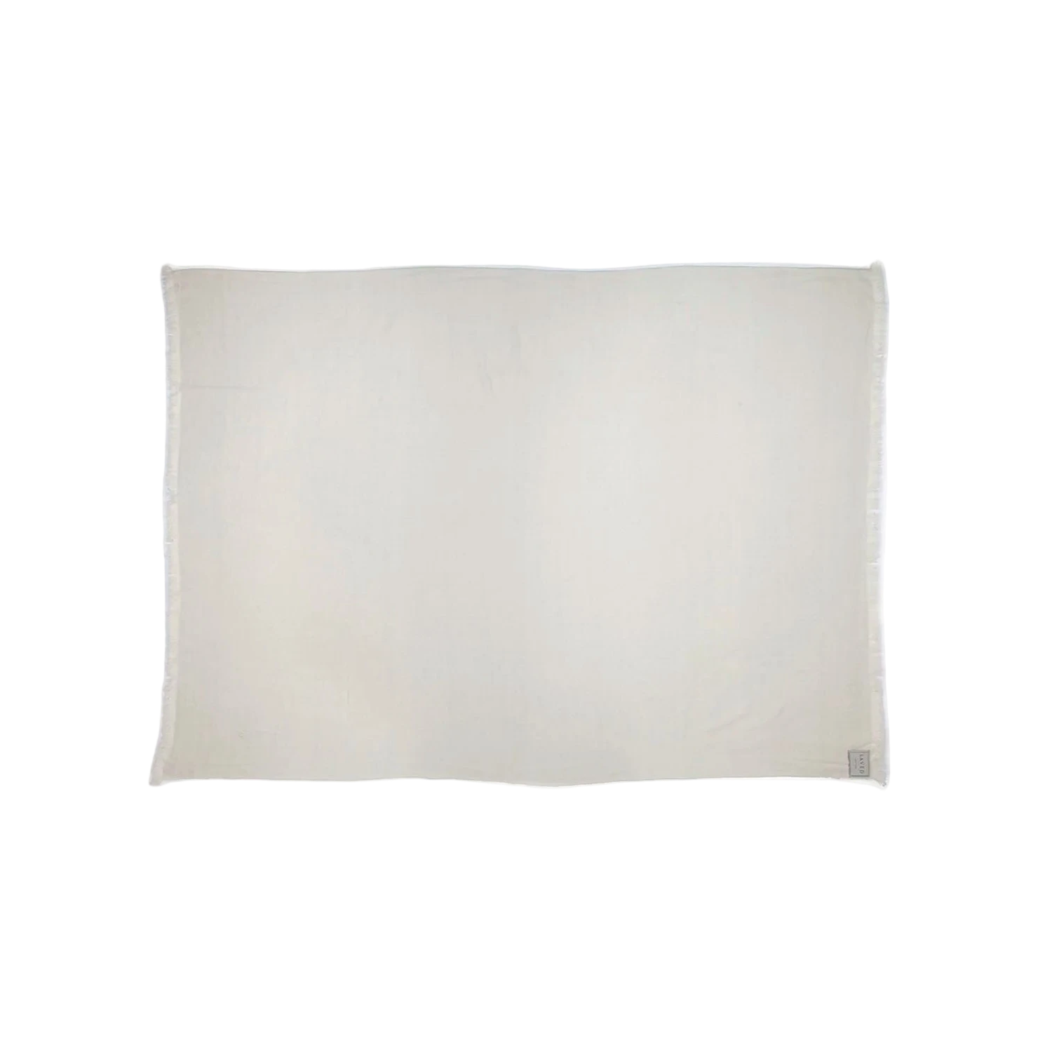 Fringed Solid Woven Cashmere Throws