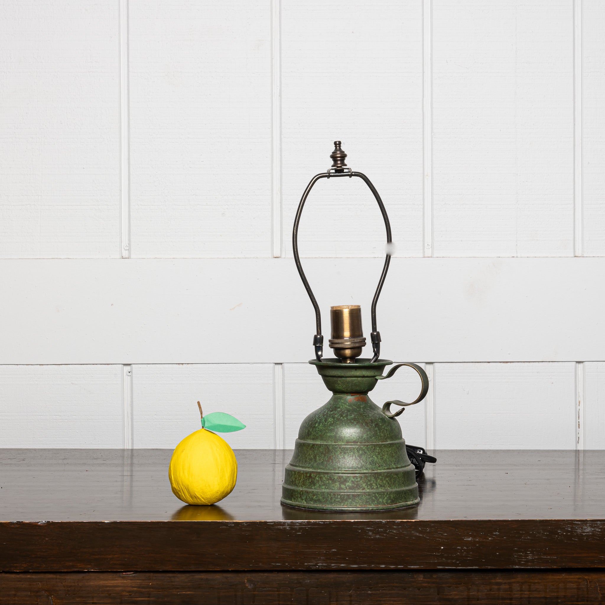 early 20th century American candle stick lamp