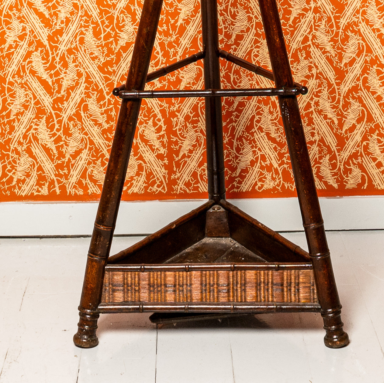 French early 1900s coat rack
Fantasy
faux bamboo