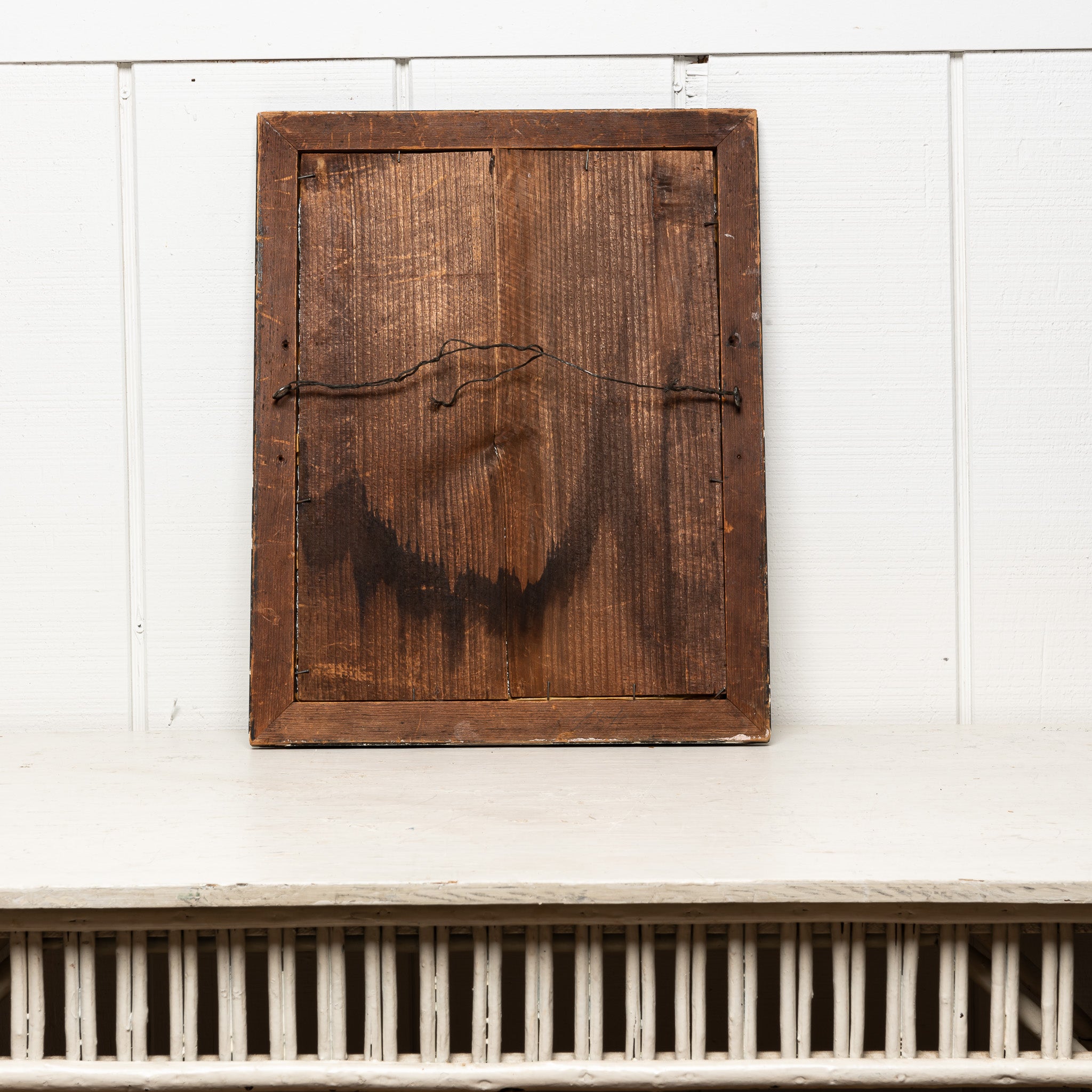 19TH-CENTURY AMERICAN FOLK ART TINSEL PAINTING IX