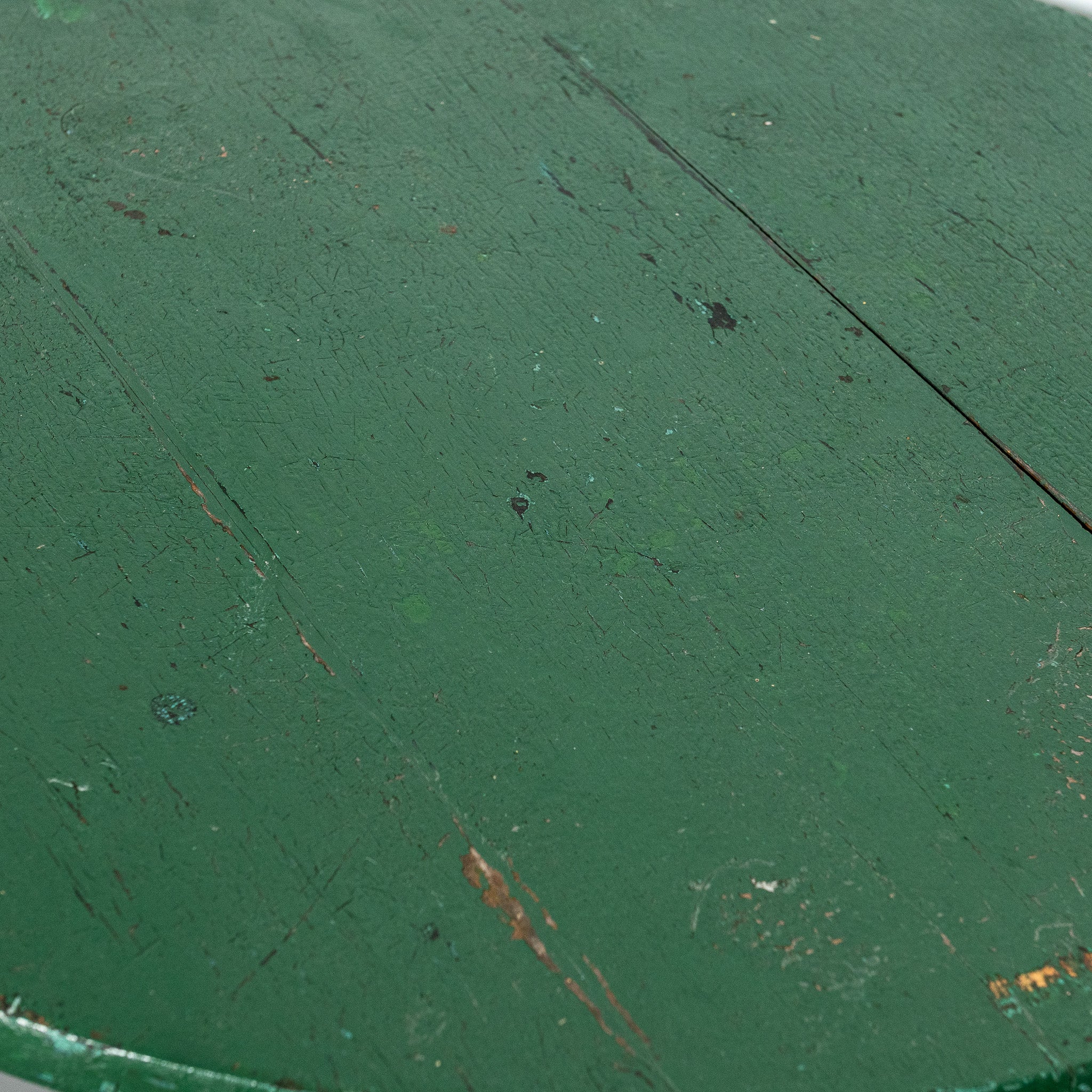 19th century American green painted table