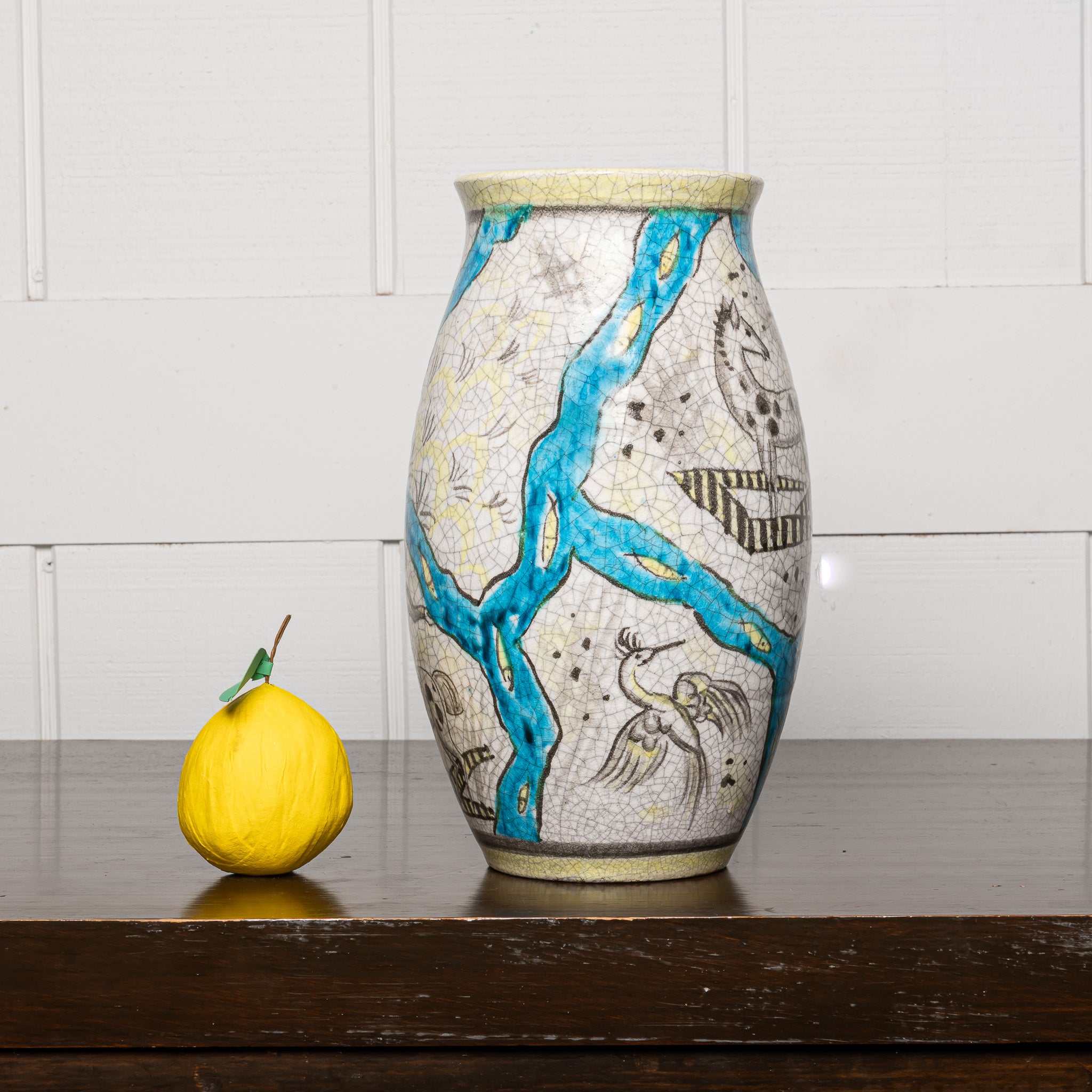 German Secessionist Art Pottery Vase
Possibly Wiener Werkstätte