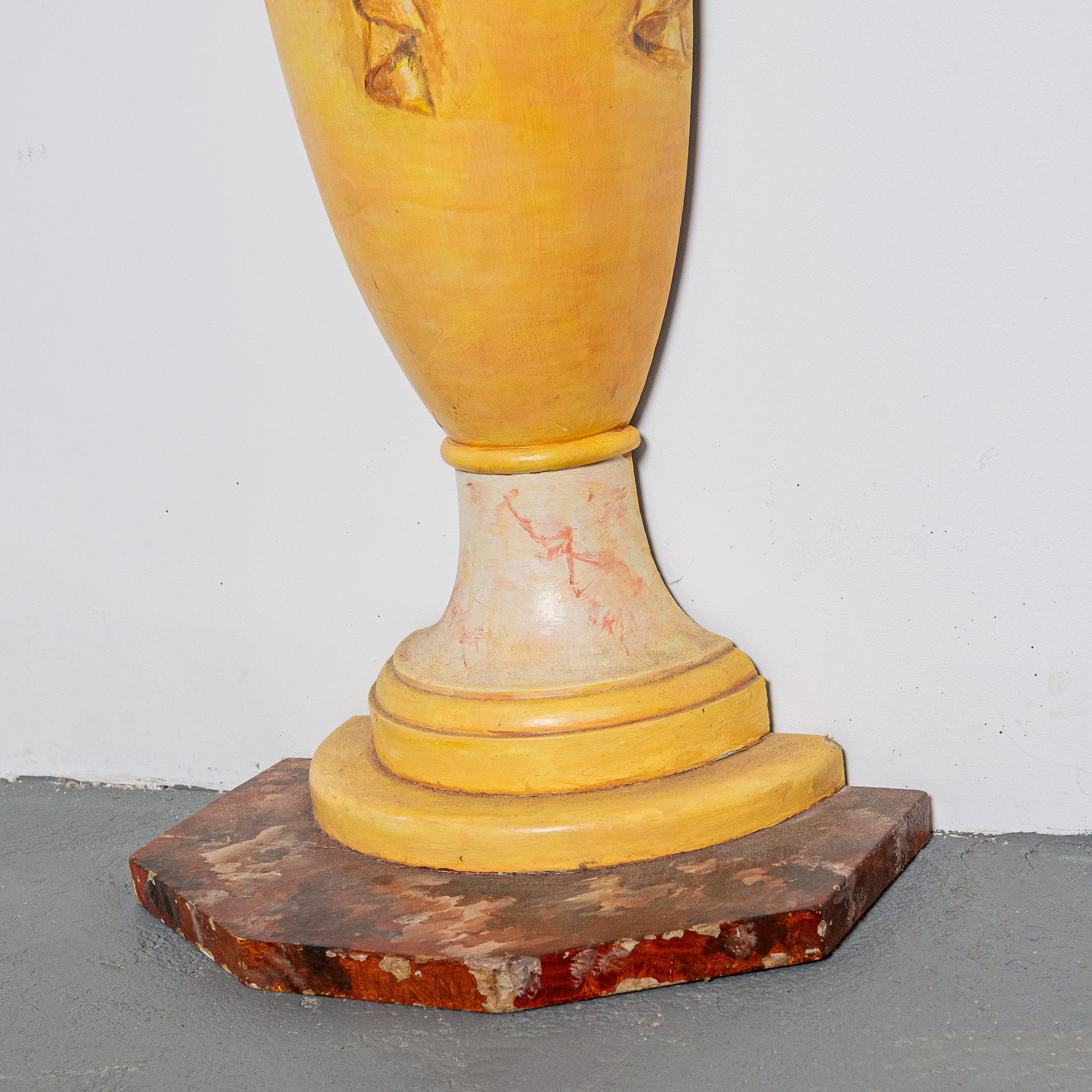 early 20th century American painted decoracted console