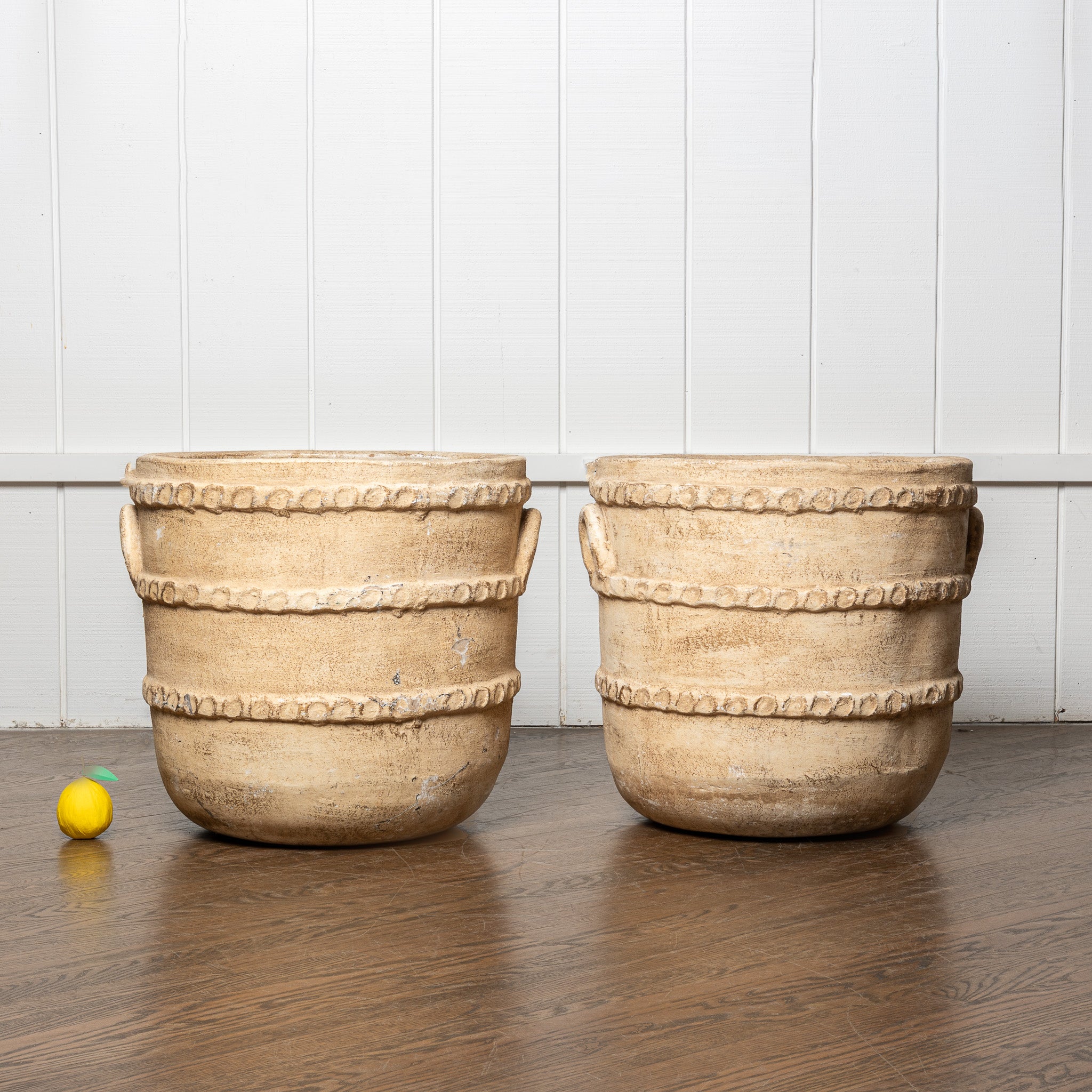 Pair of vintage Belgian planters