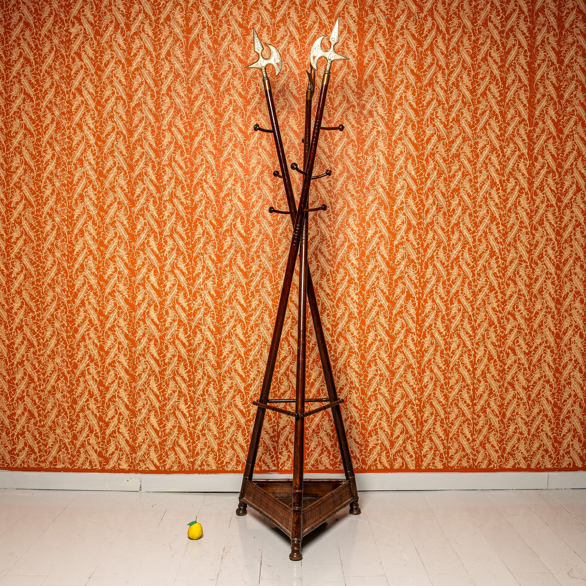 French early 1900s coat rack
Fantasy
faux bamboo