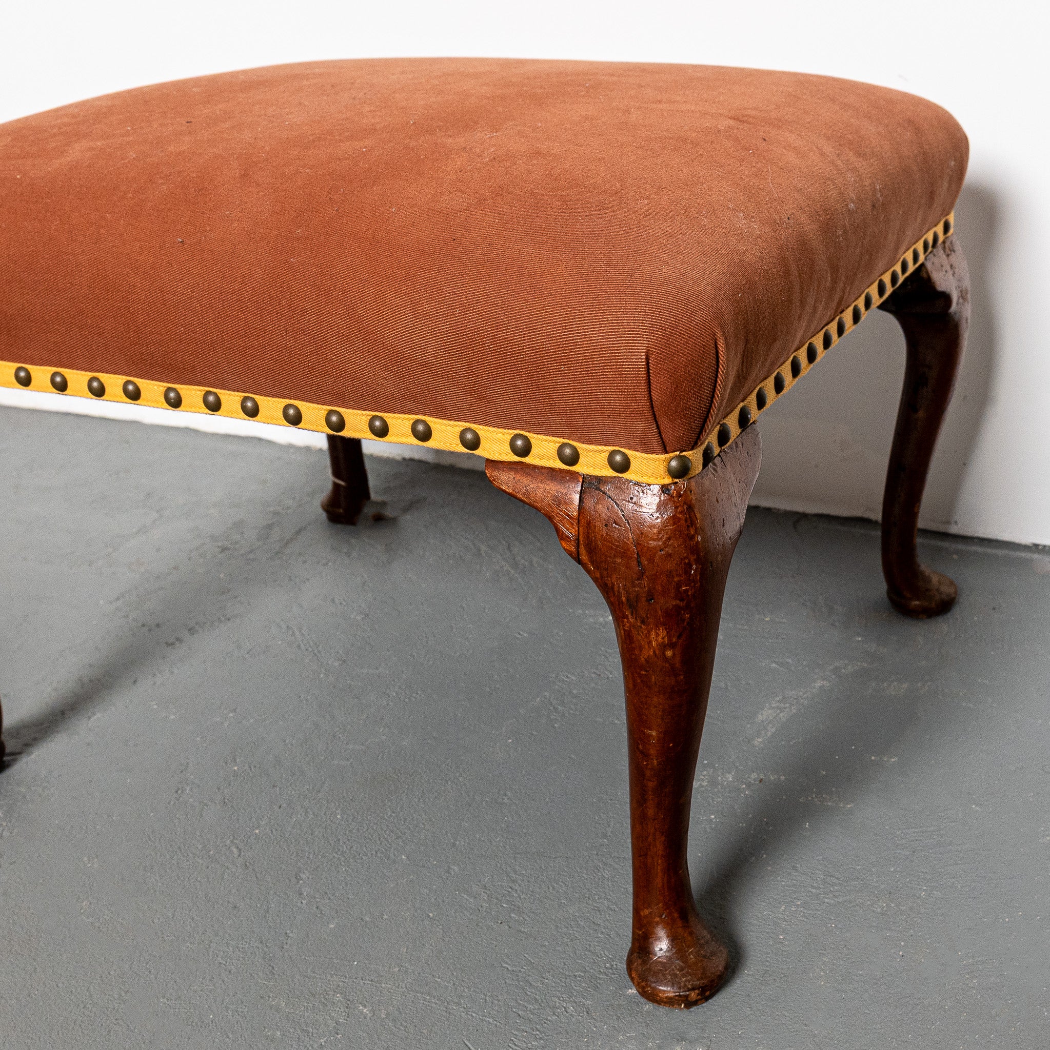 18th century English footstool