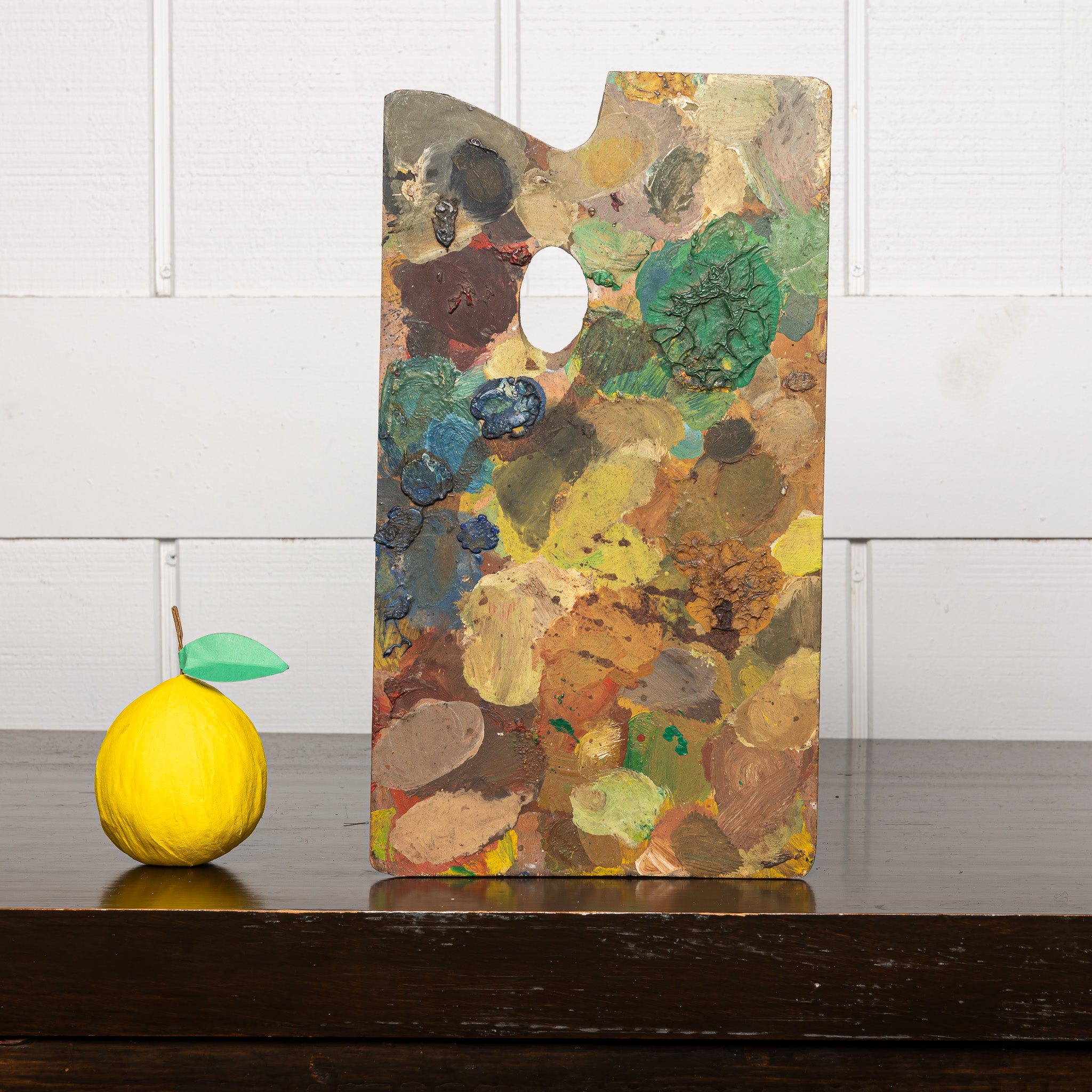Early 20th Century Painter’s Palette in Wood