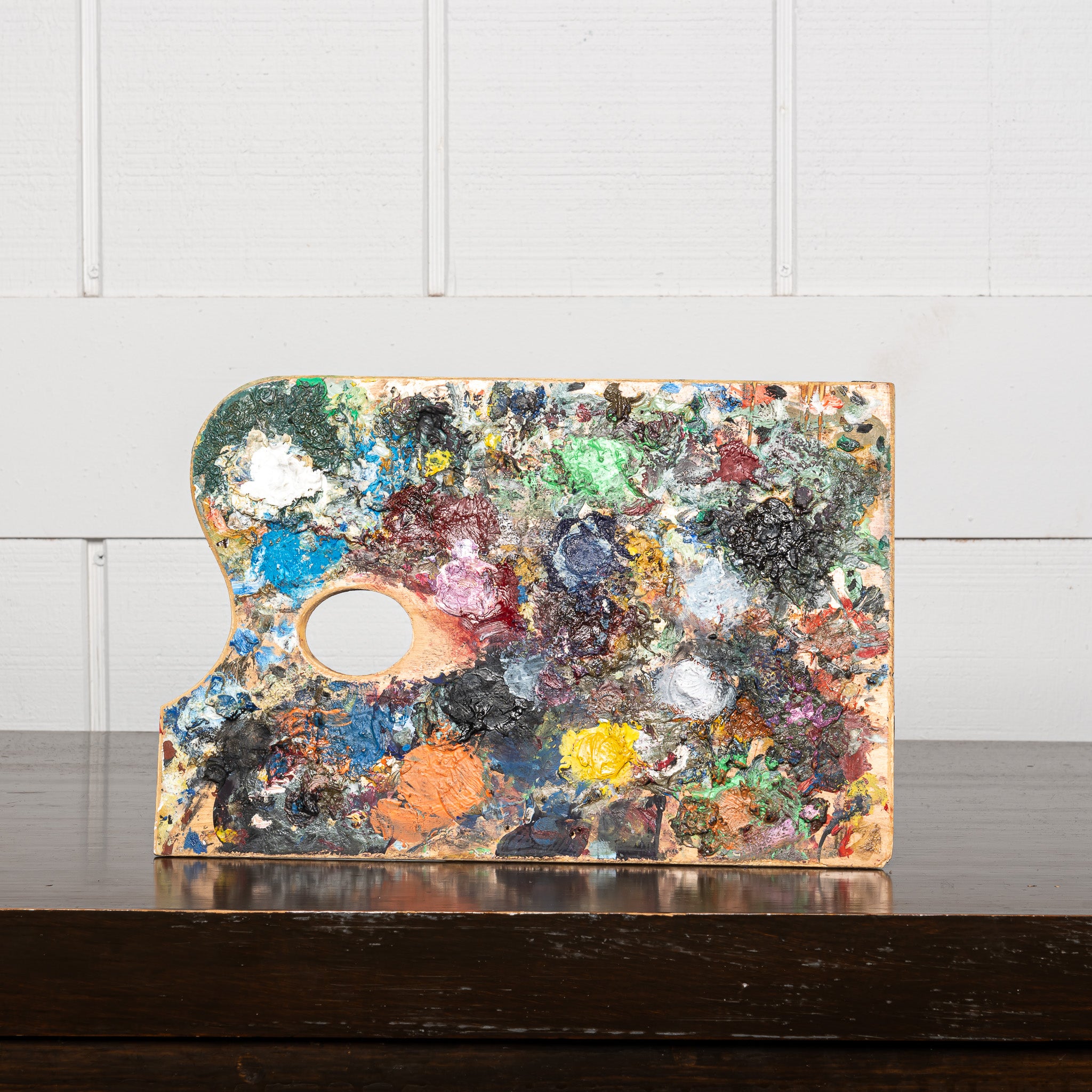 Early 20th Century Painted Artist Painter’s Palette