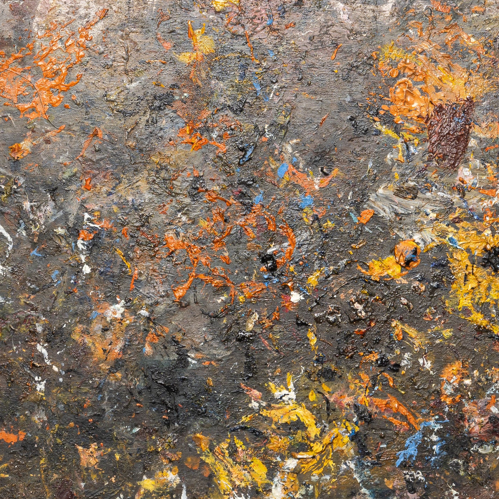 Early 20th Century Painted Artist Palette