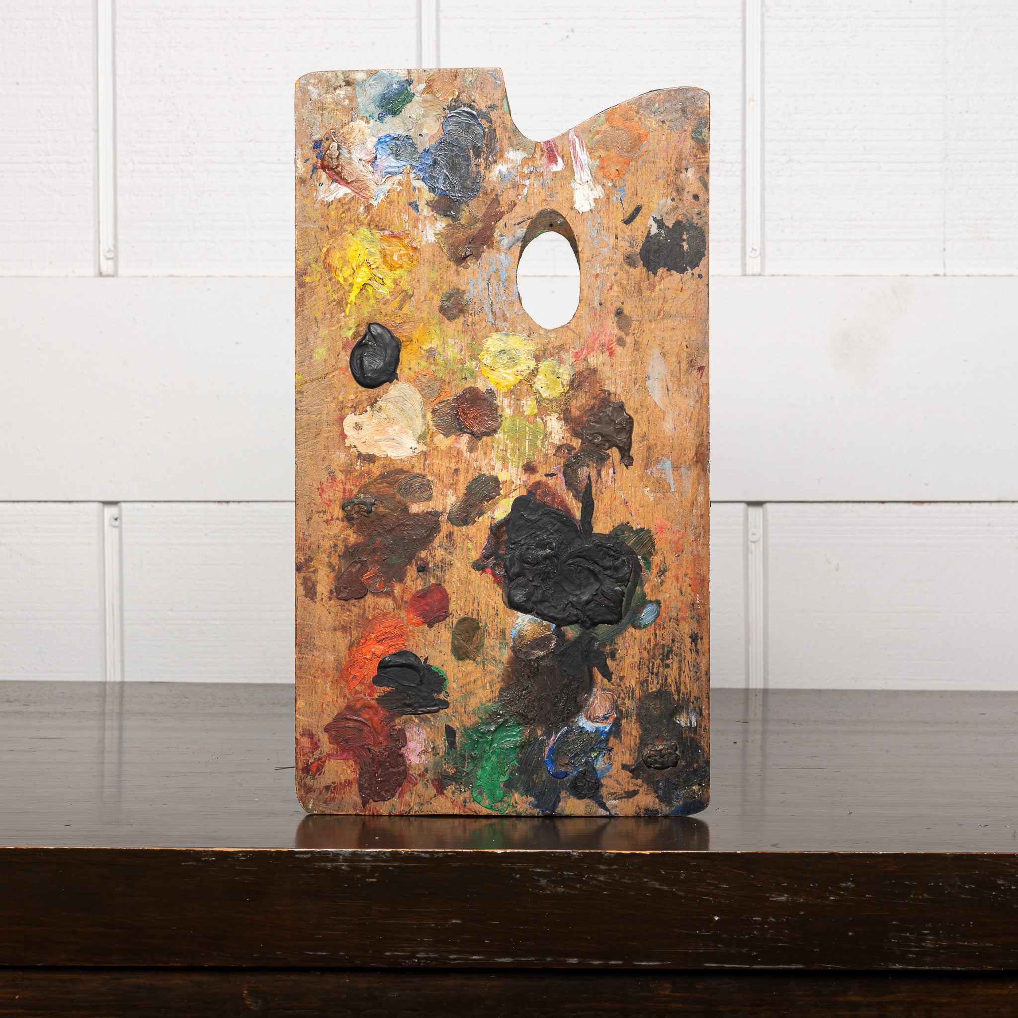 Early 20th Century Painter’s Palette in Wood