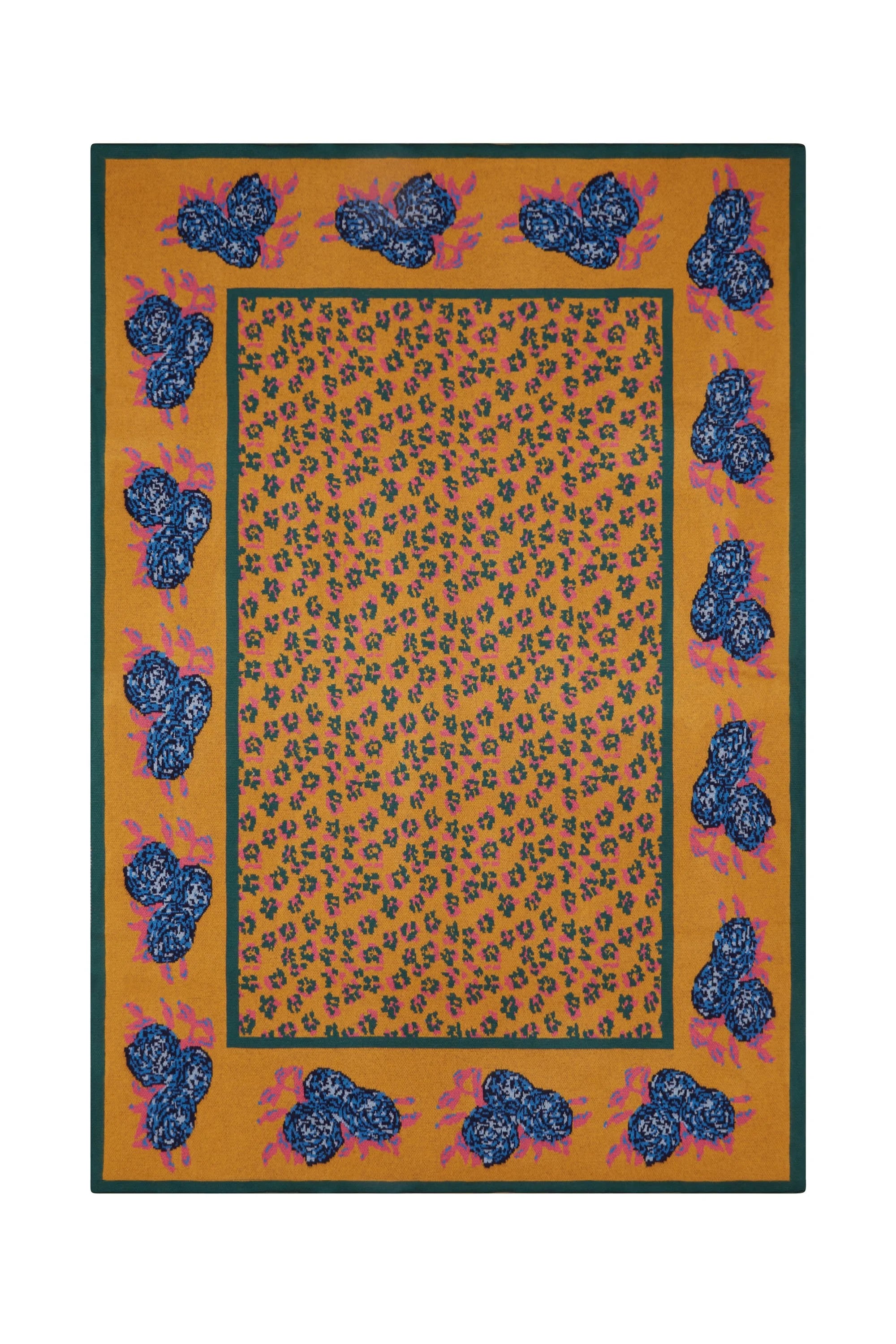 Leopard Gold Blanket